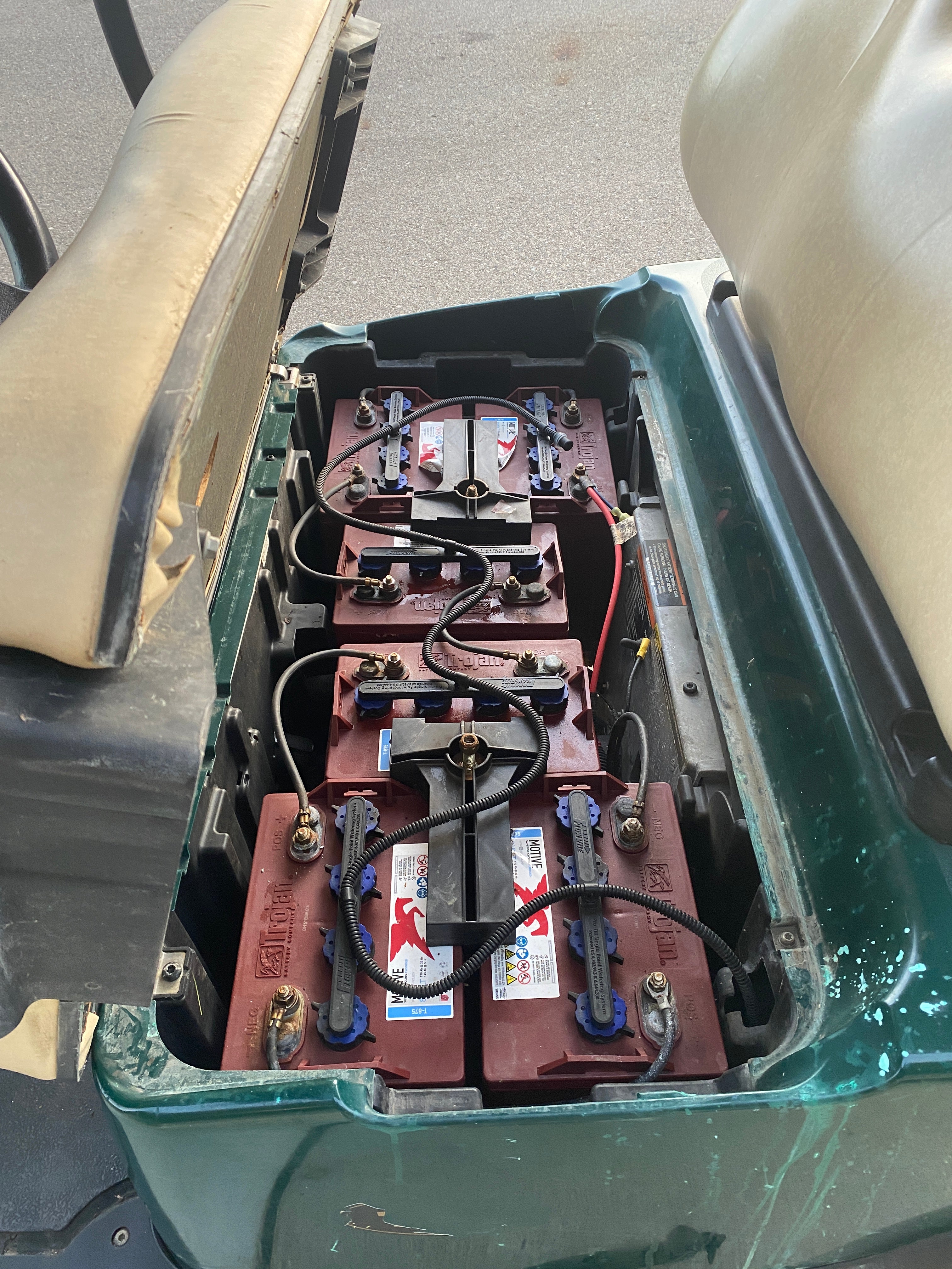 Club Car Green Electric Golf Cart #100