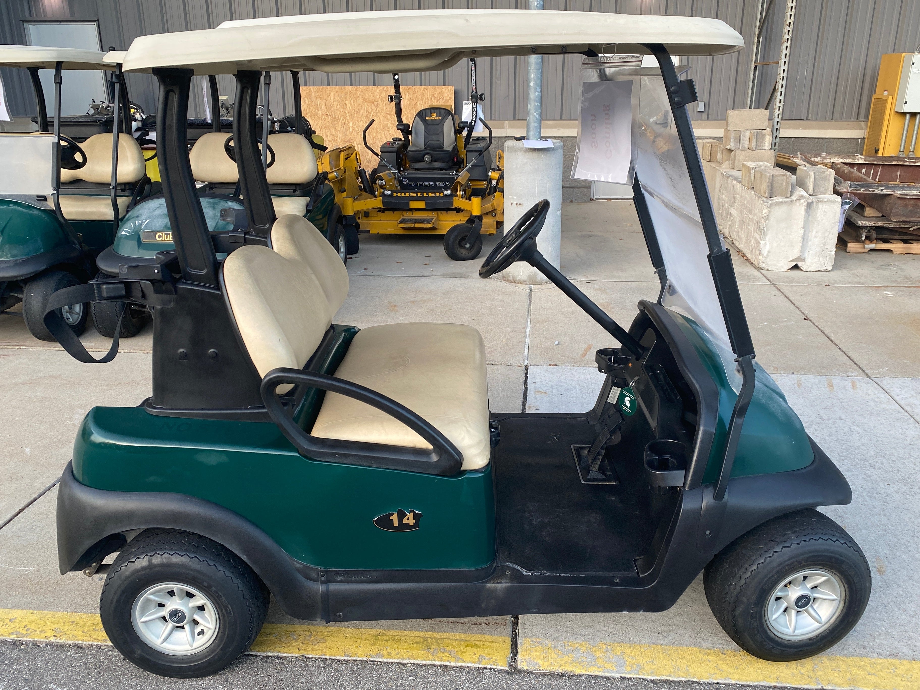 Club Car Green Electric Golf Cart #14