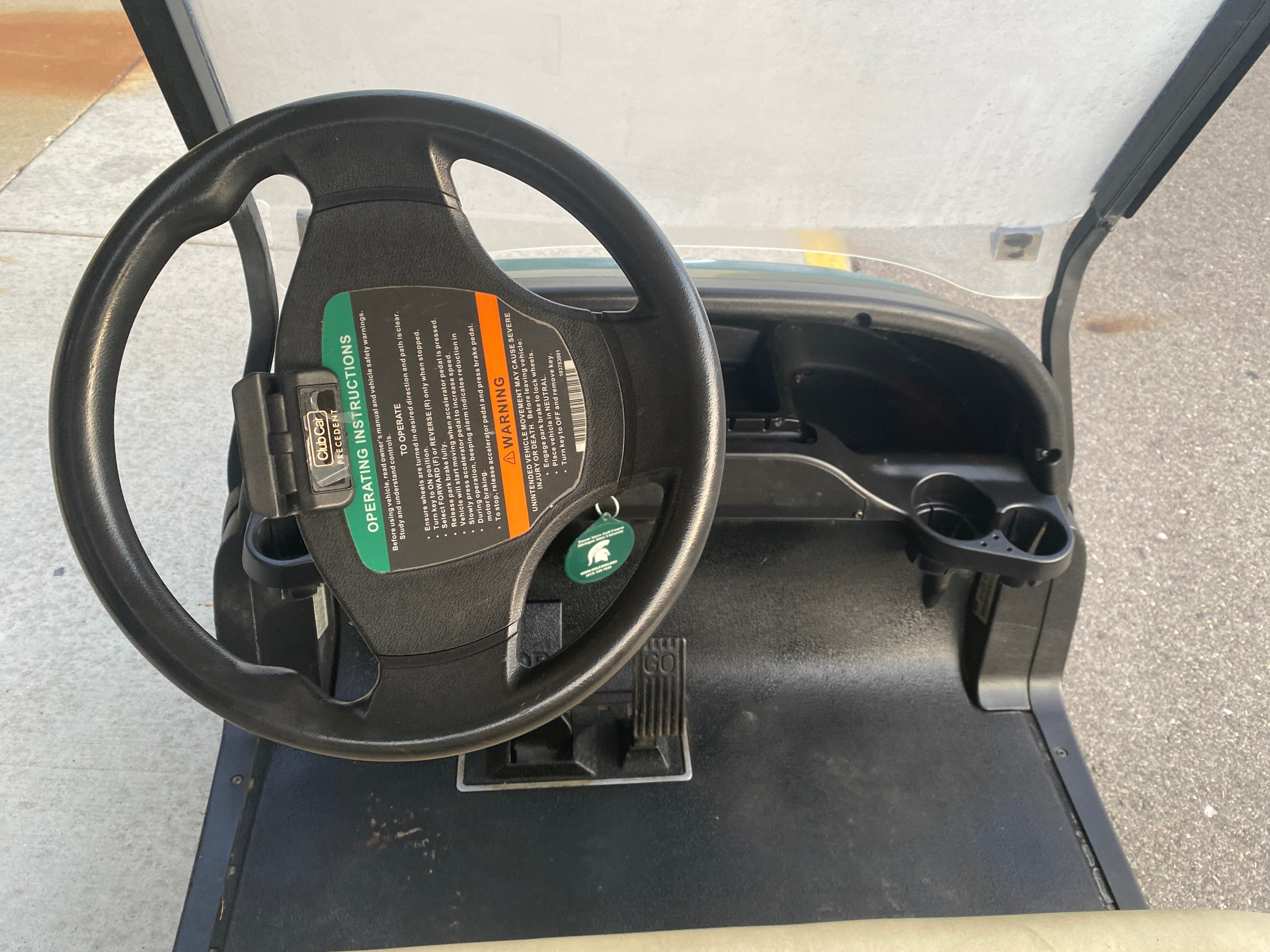 Club Car Green Electric Golf Cart #14