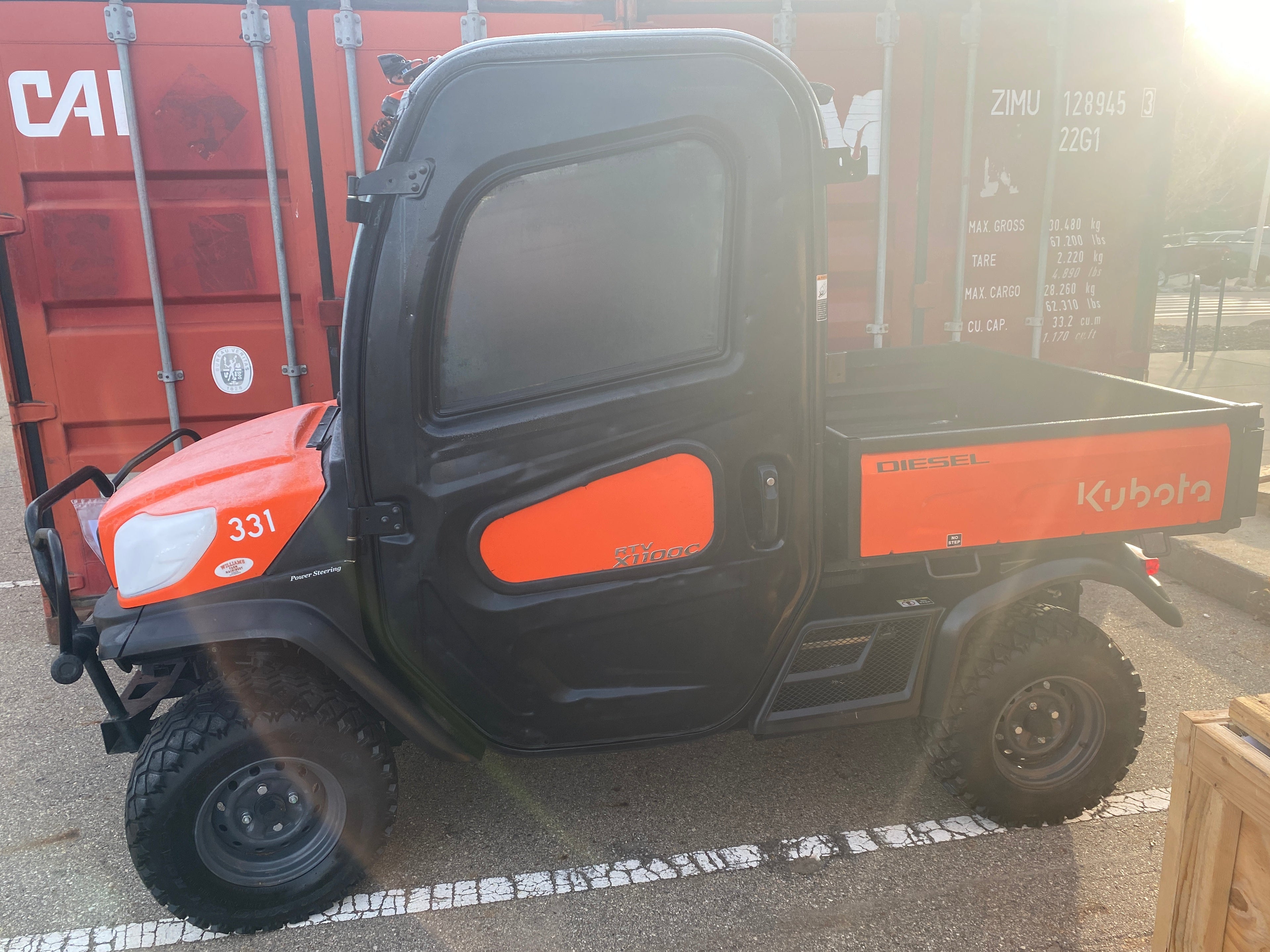 Kubota RTV-X1100C Diesel UTV