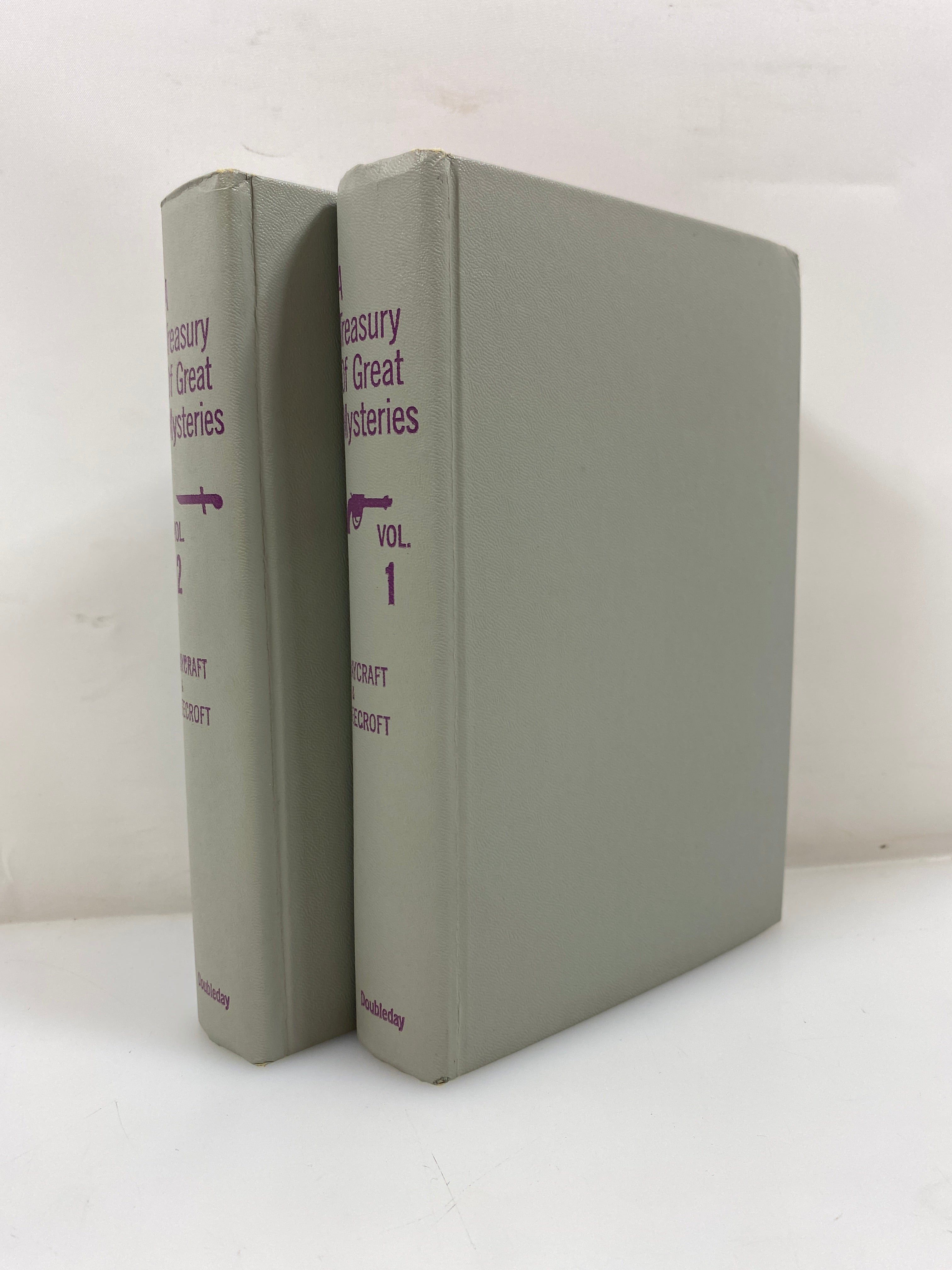 A Treasury of Great Mysteries by Haycroft/Beecroft 1957 HC