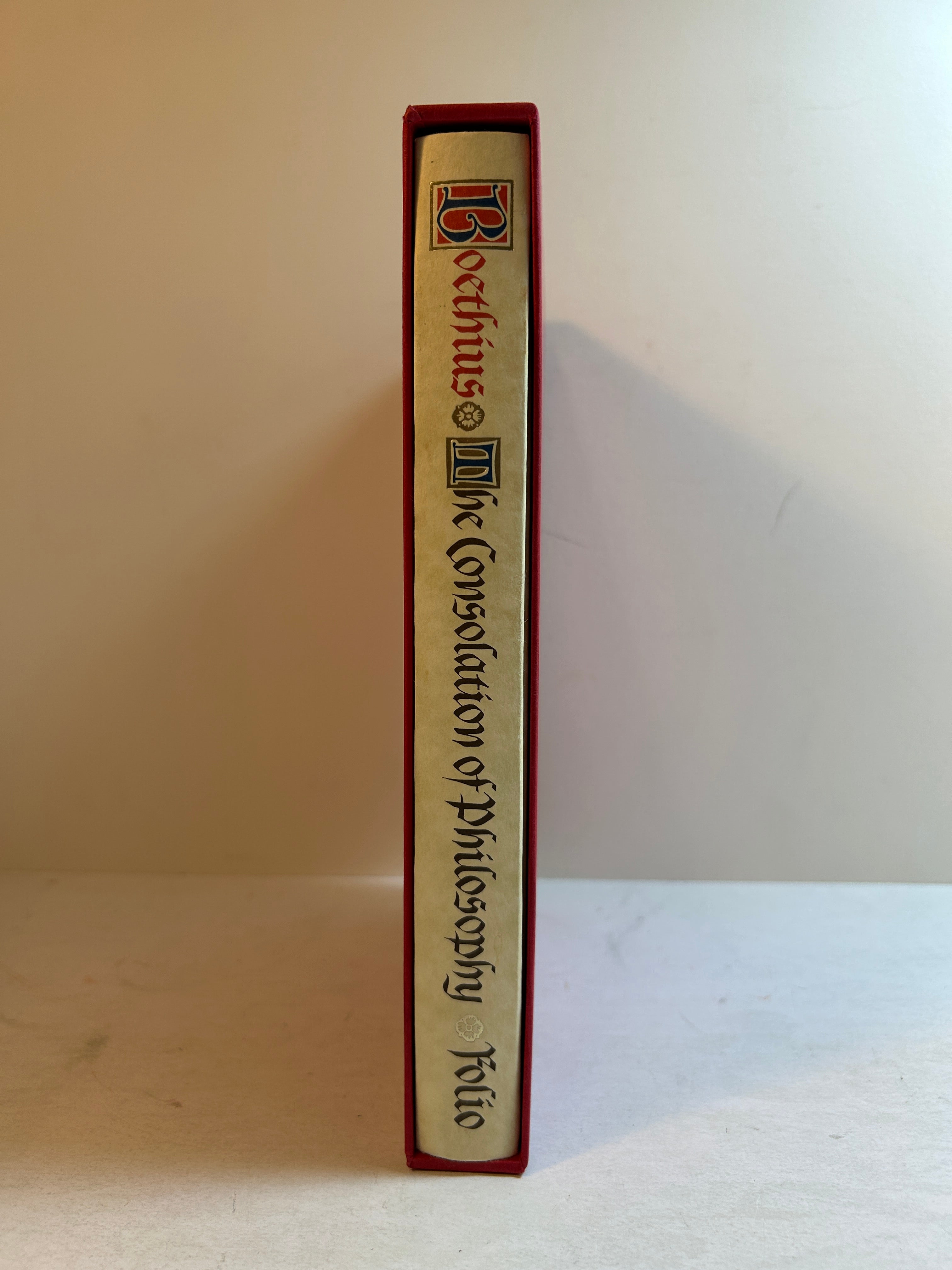 The Consolation of Philosophy by Boethius Folio Society w/slipcase 1998 HC