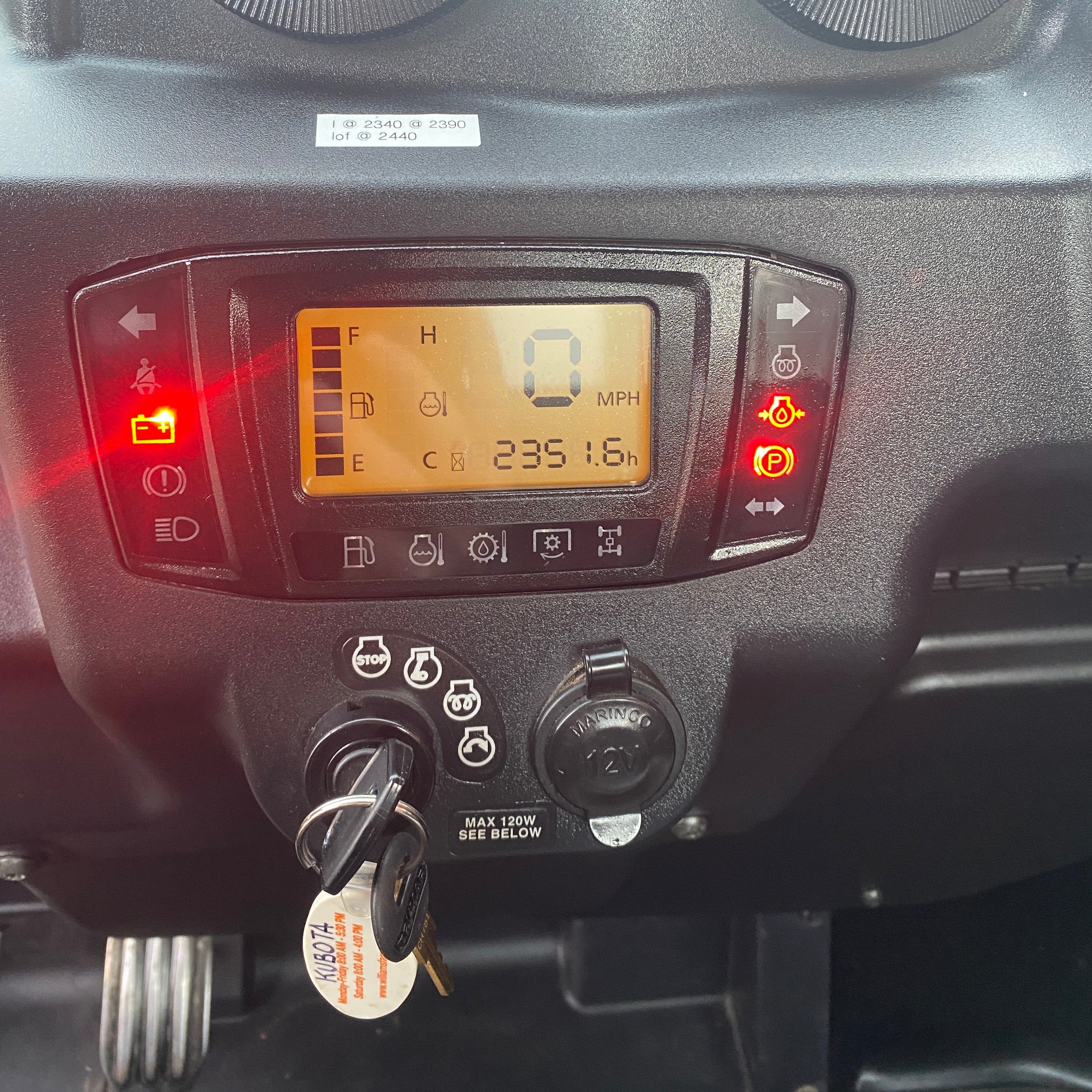 Kubota RTV-X1100C Diesel UTV