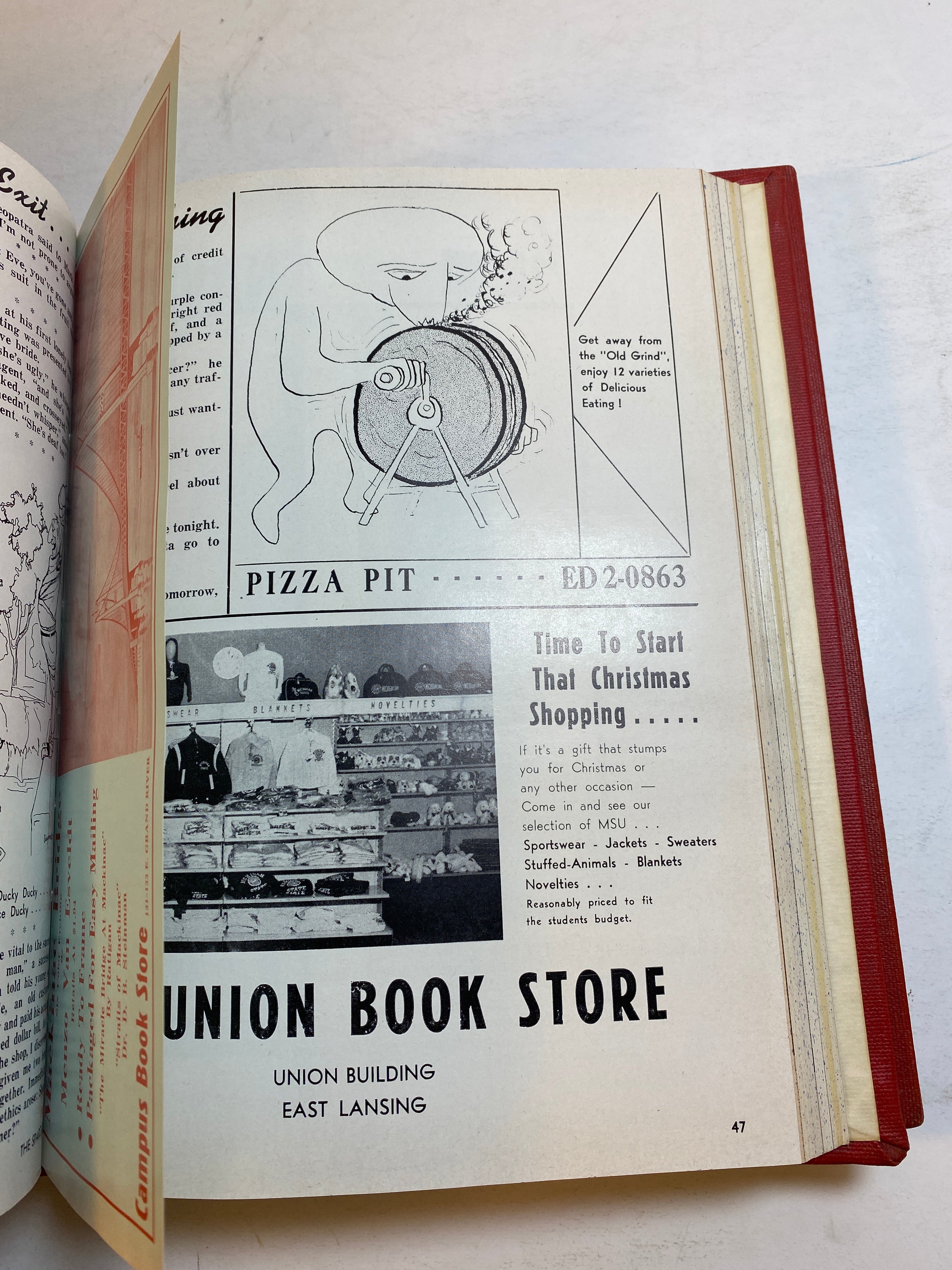 The Spartan Humor and Feature Magazine MSU Volumes 20-22 1956-1958