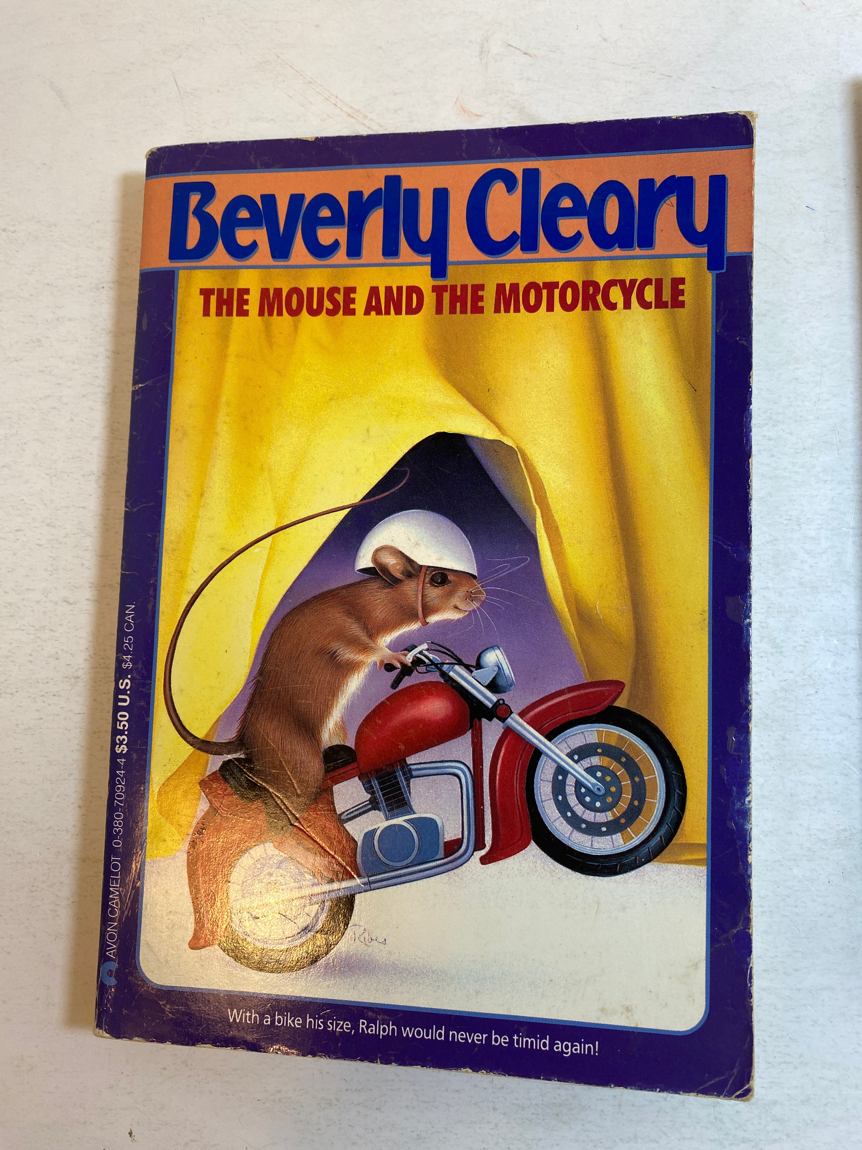Lot of 3 Children's Classics Superfudge Mouse and the Motorcycle 1986-1993