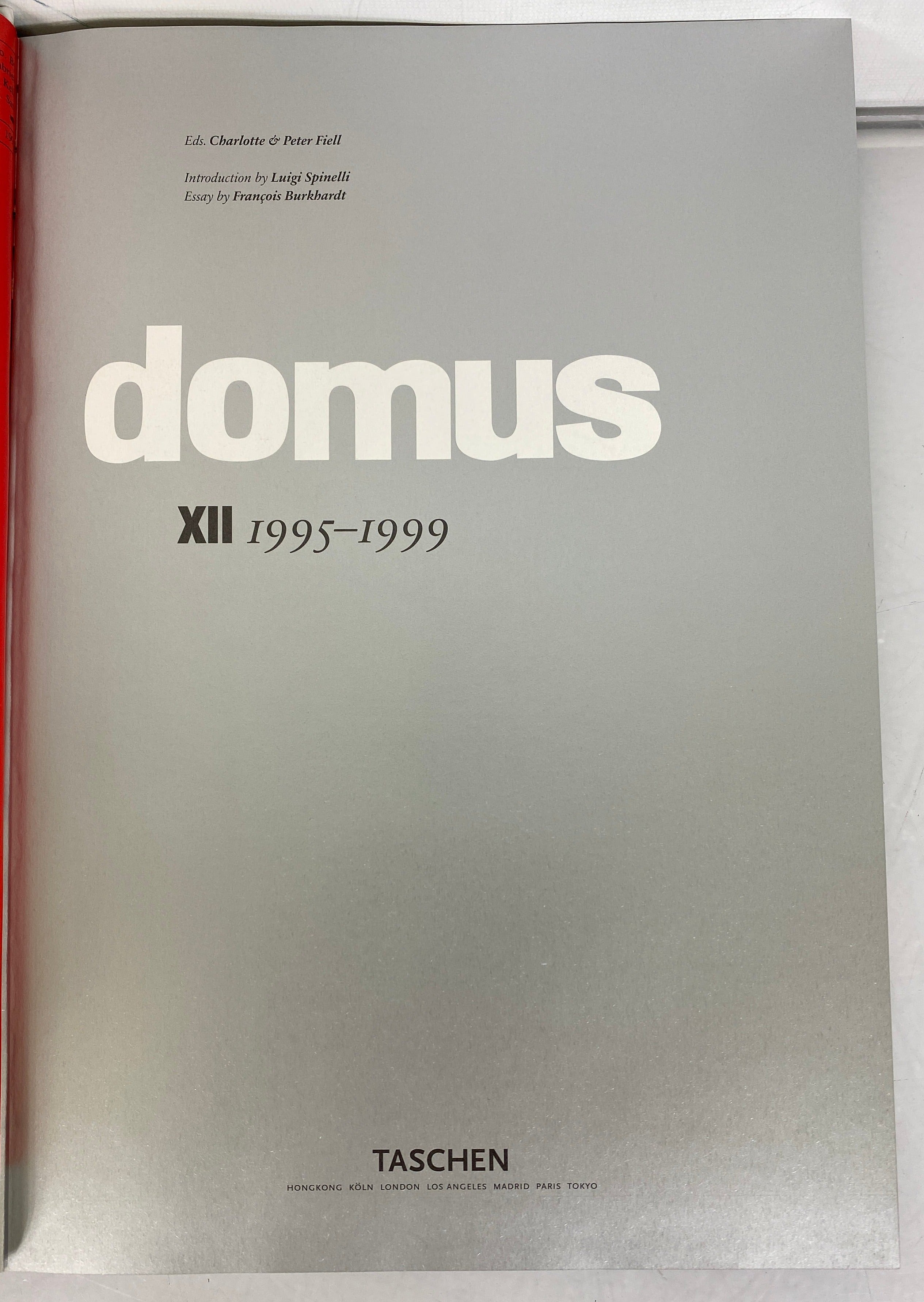 Lot of 11 Domus Italian  Design Art Taschen Books Vol I-X, XII HC