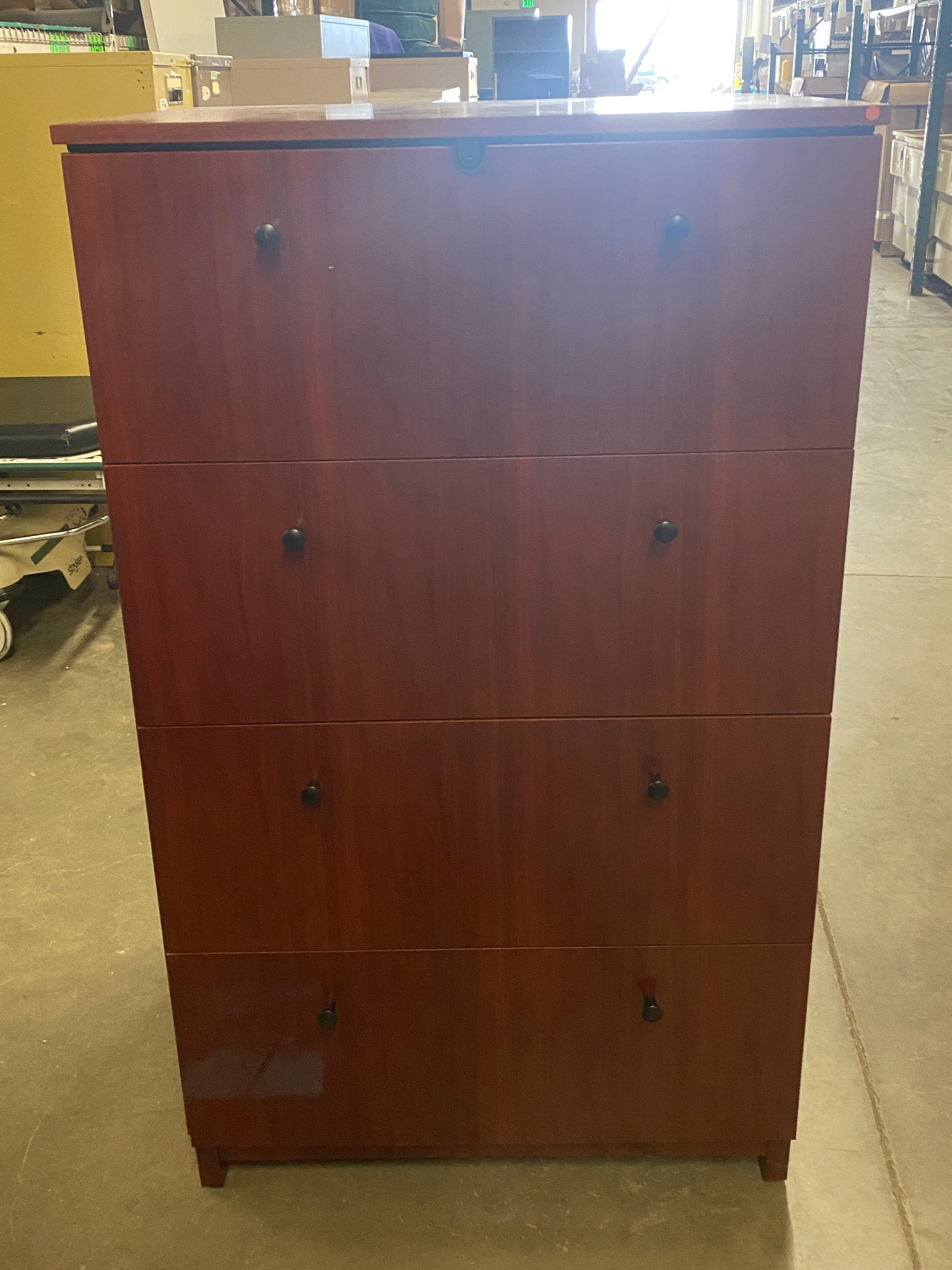 Wooden 4 Drawer Lateral Cabinet