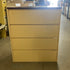 Tan Metal 4 Drawer Lateral Cabinet