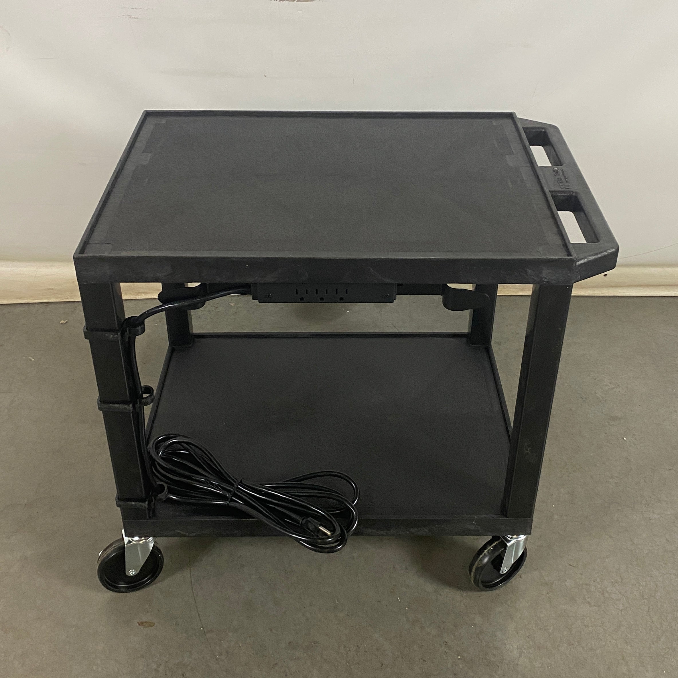 Wilson Company "The Tuffy"" Black Plastic Computer Cart