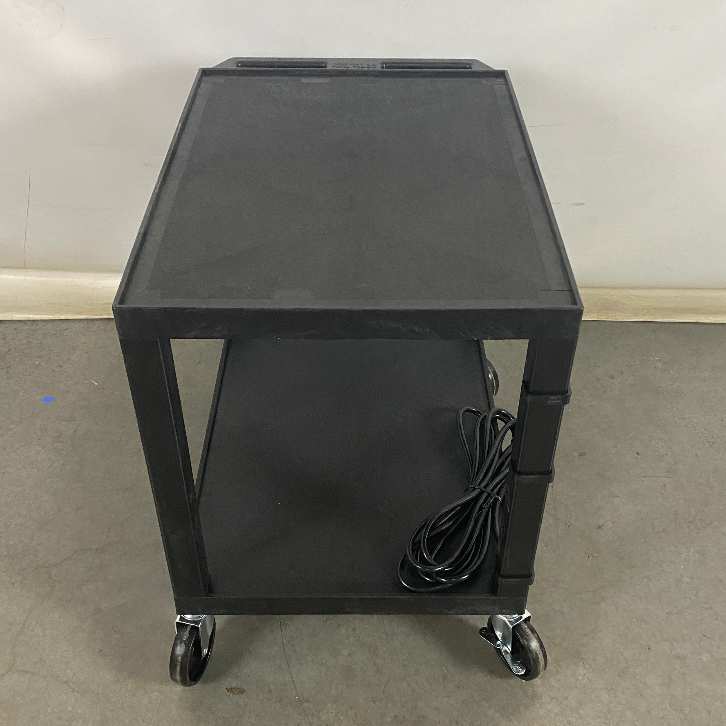 Wilson Company "The Tuffy"" Black Plastic Computer Cart