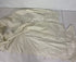 Vintage 1880s White Linen Embroidered Flounce