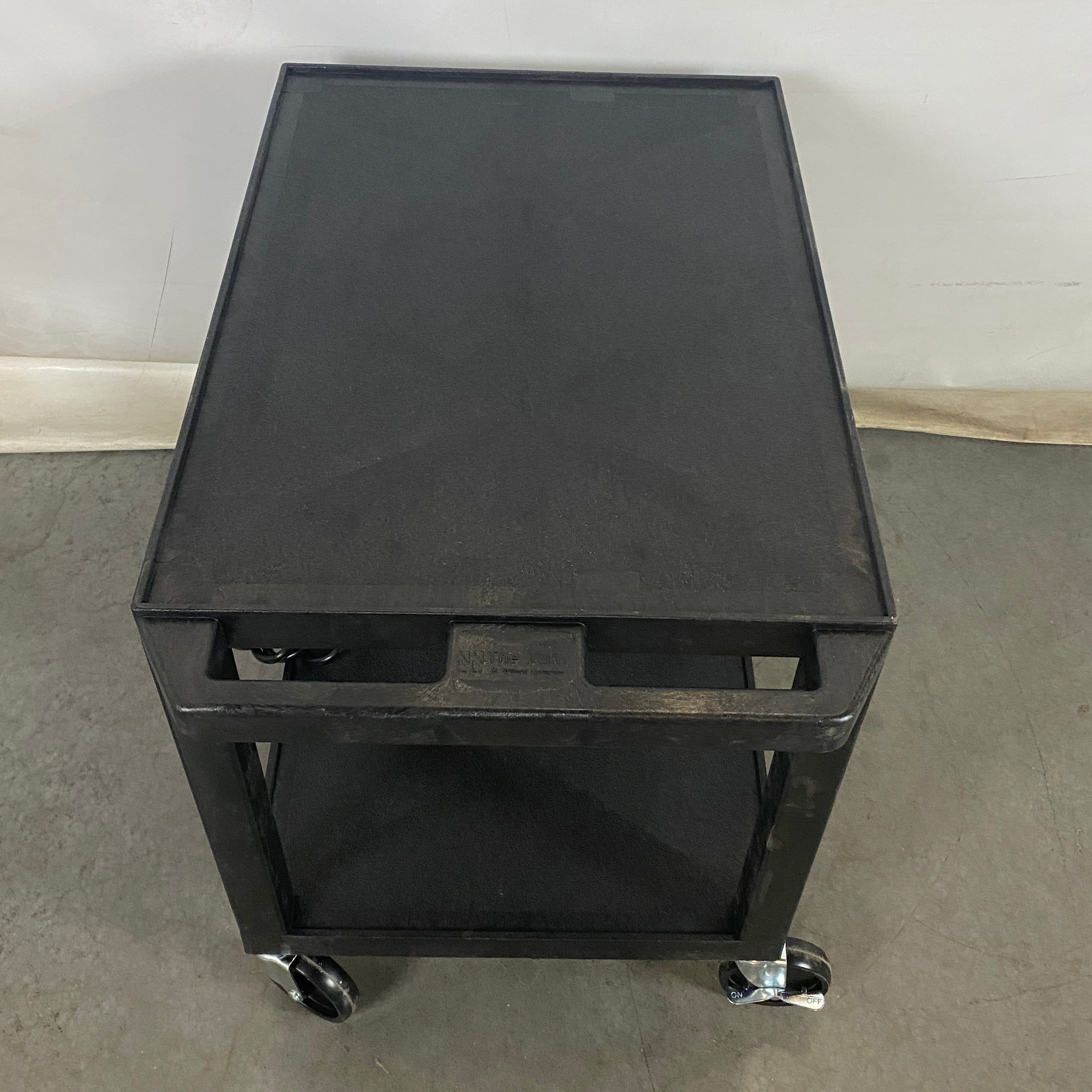 Wilson Company "The Tuffy"" Black Plastic Computer Cart