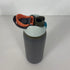 Owala Grey and Orange Water Bottle 32 oz