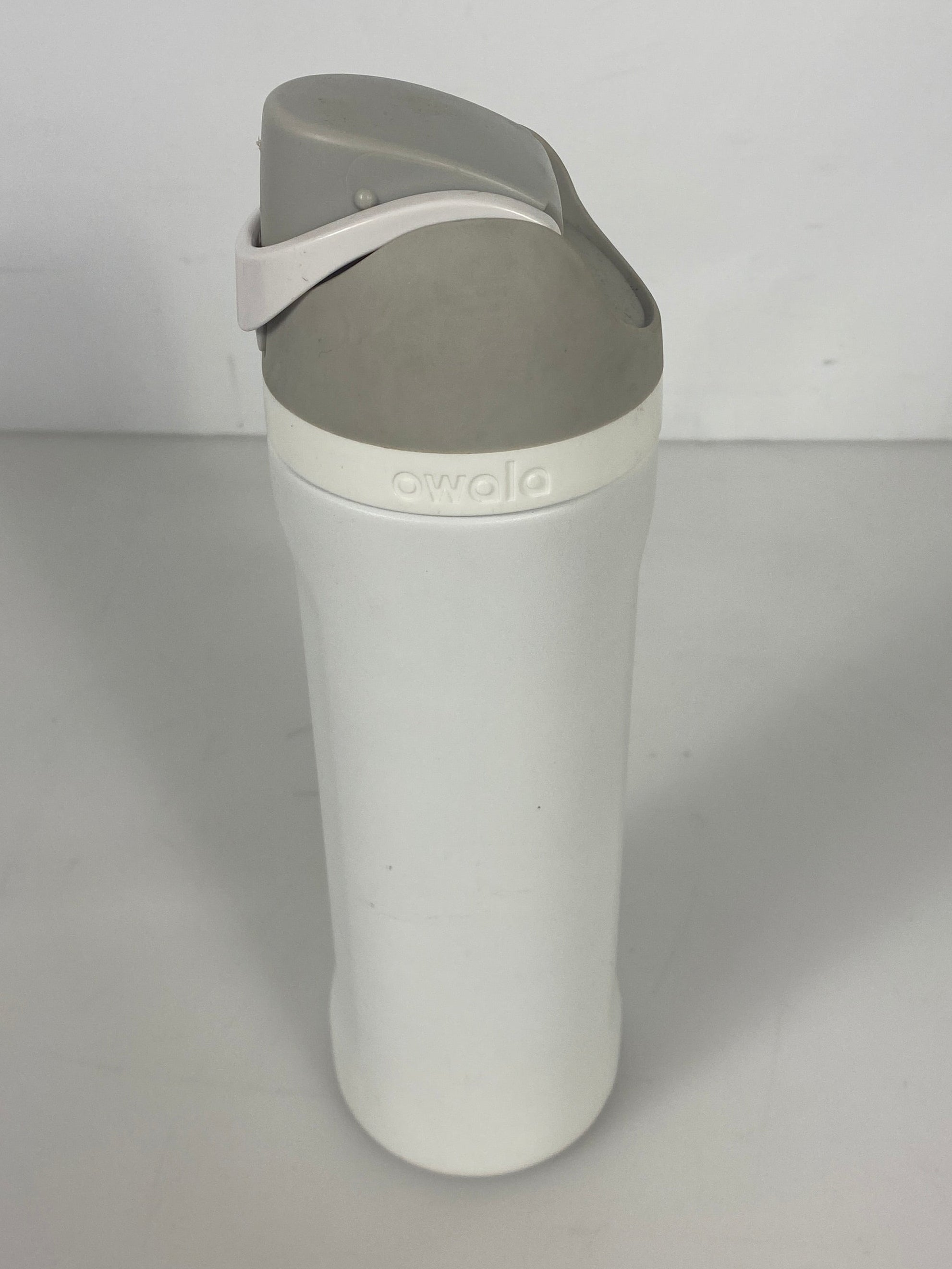 Owala White and Grey Water Bottle 24 oz