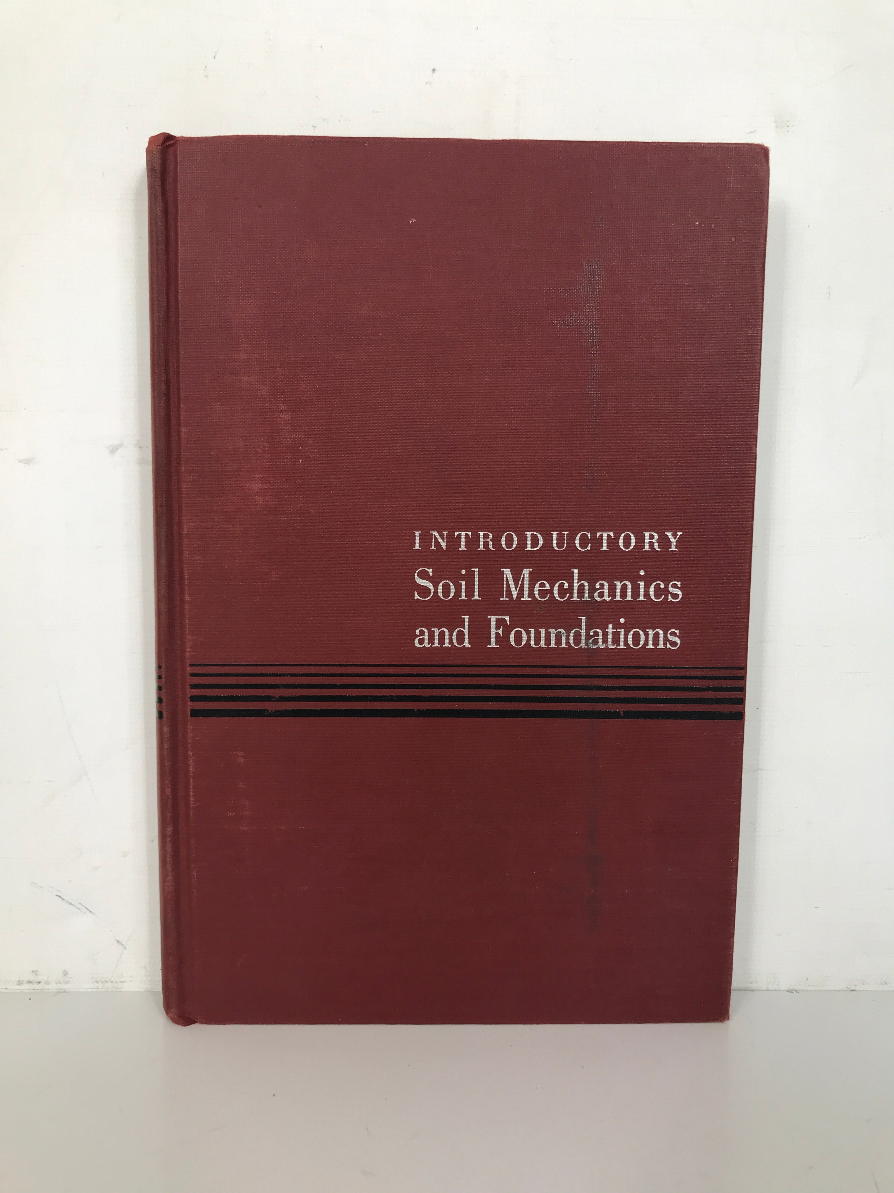 Introductory Soil Mechanics and Foundations Sowers 1951 1st HC