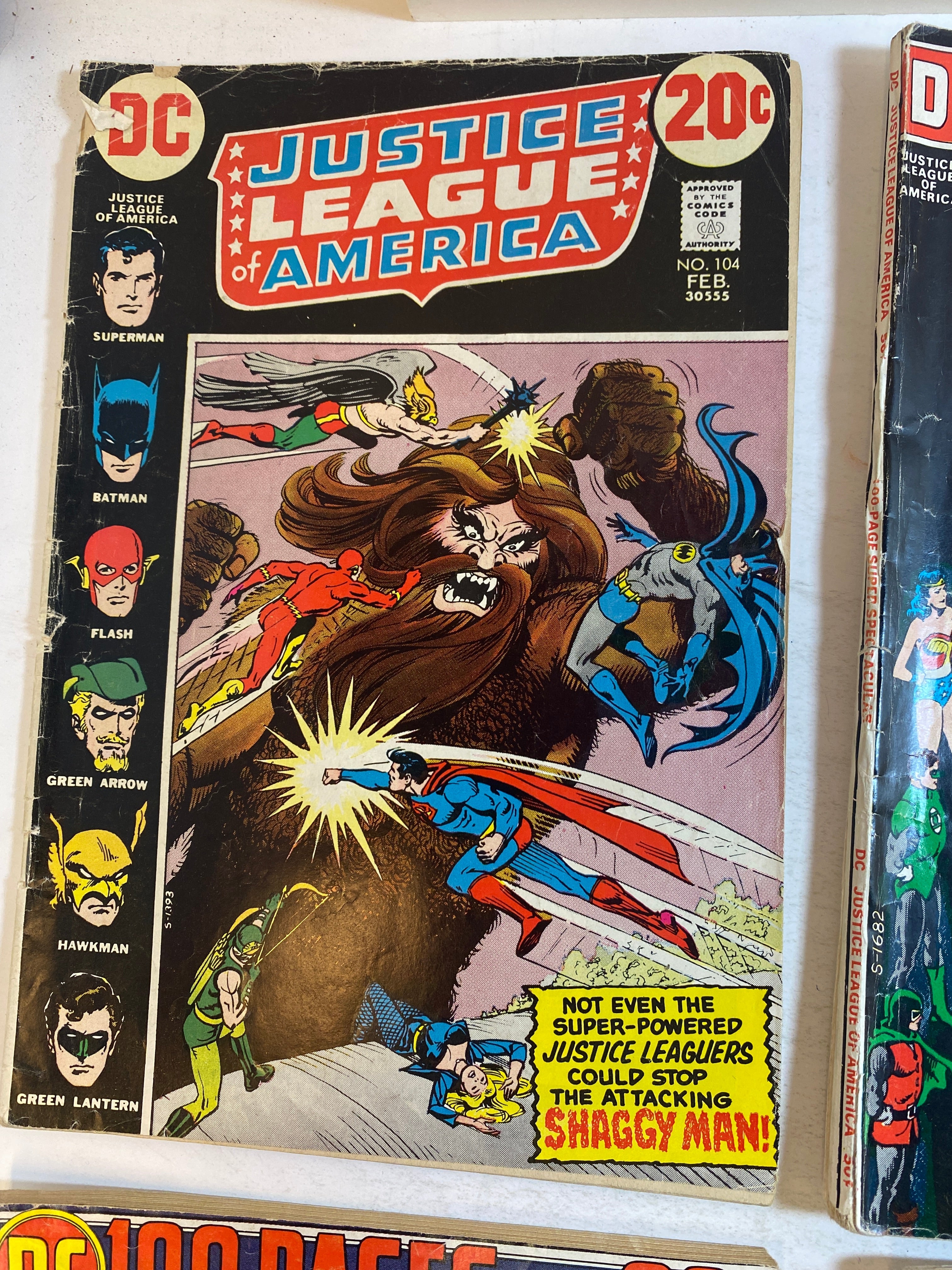 Lot of 13 Justice League of America DC Comics 104-131 1973-1976