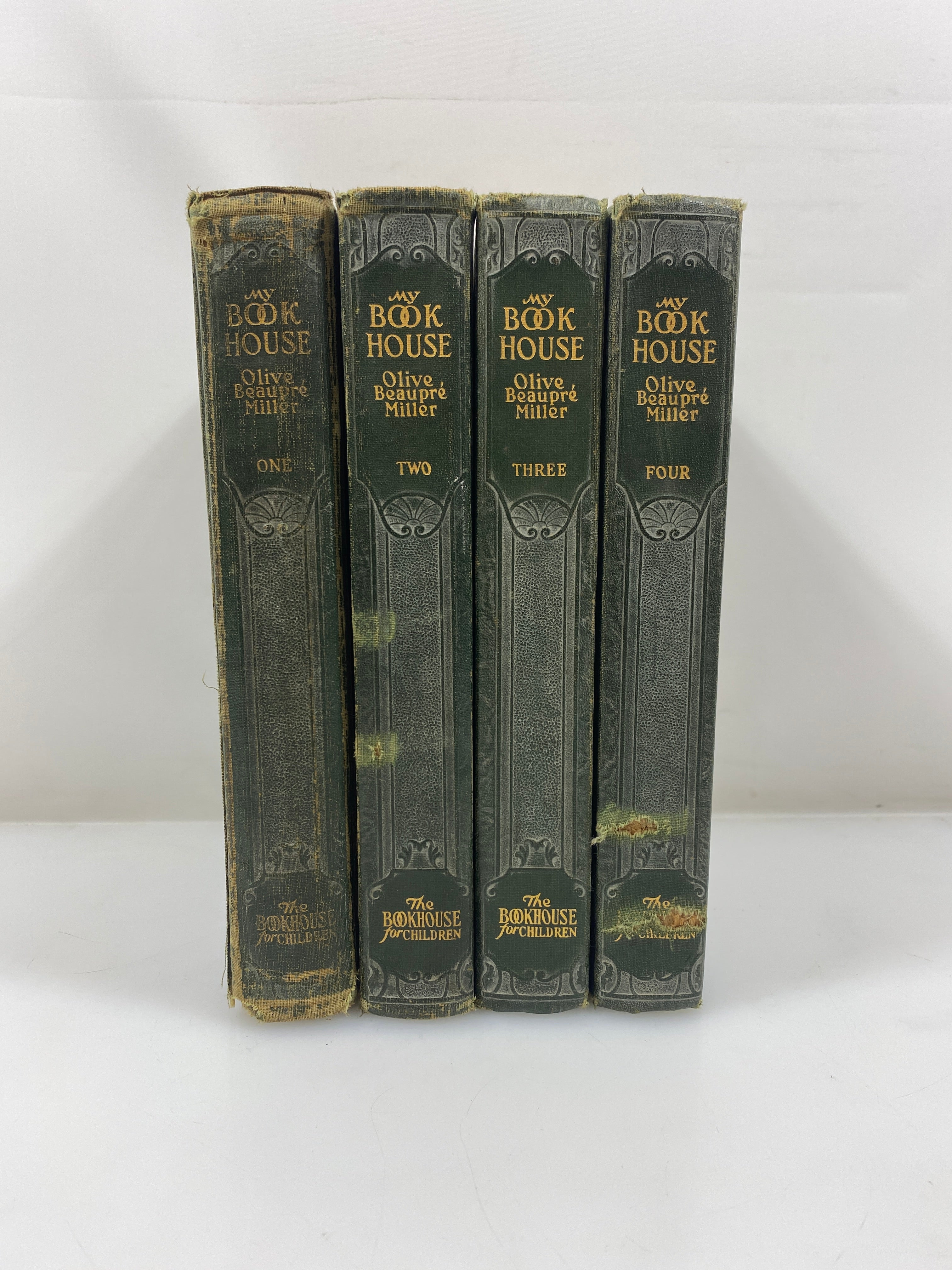 Set of 4: My Book House by Miller 1-4 1925-28 HC