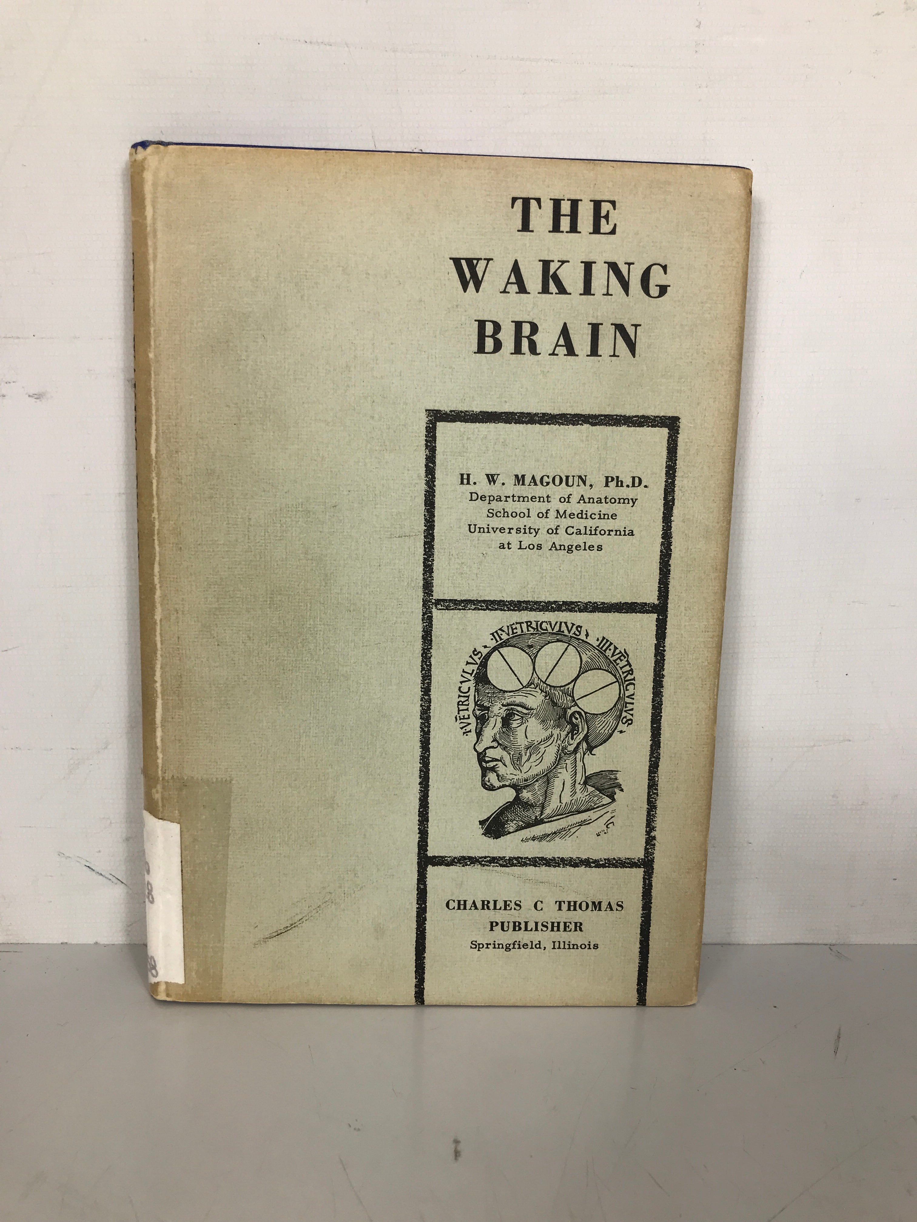 The Waking Brain H.W. Magoun 1958 1st Edition HC DJ