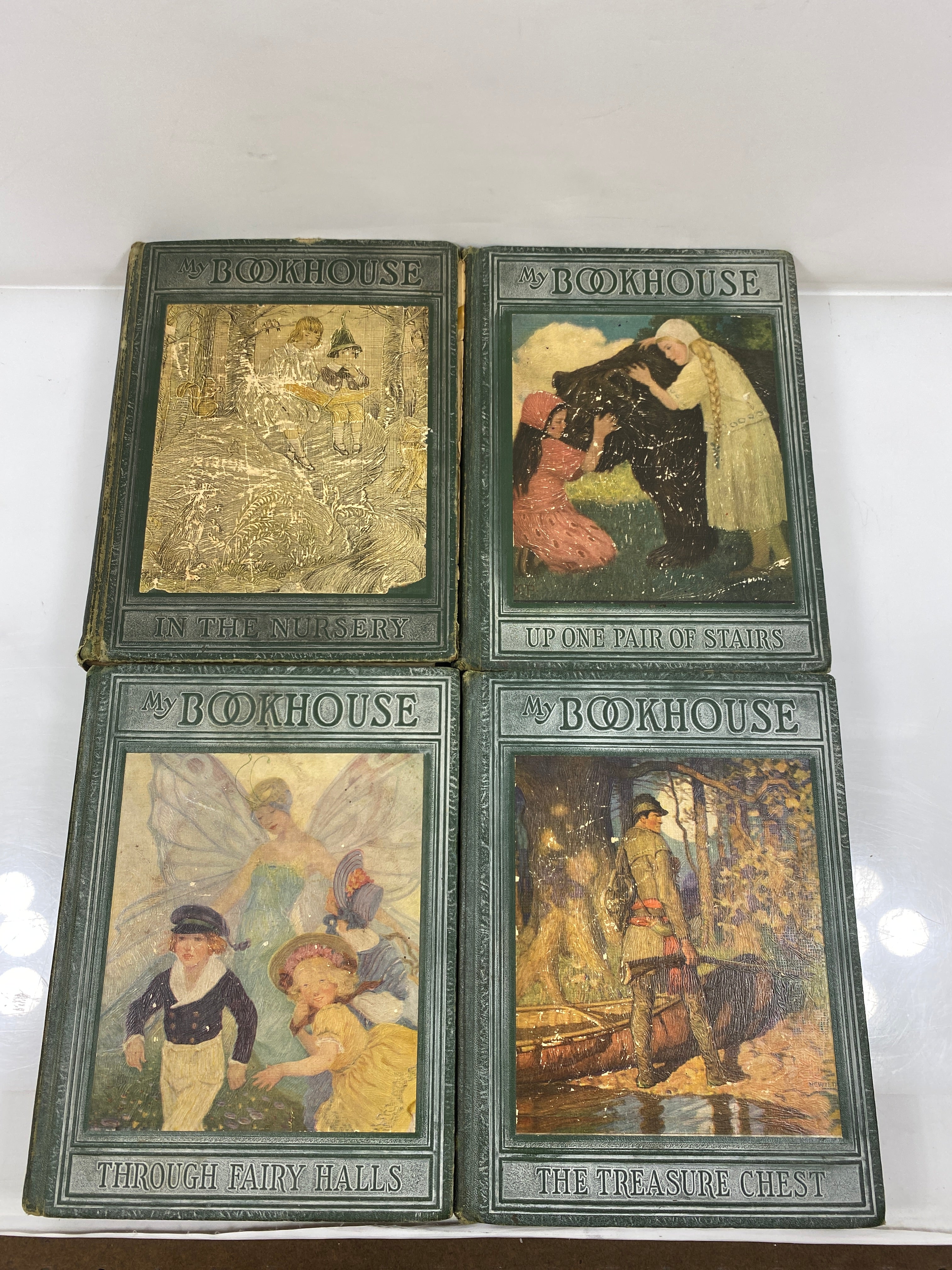 Set of 4: My Book House by Miller 1-4 1925-28 HC