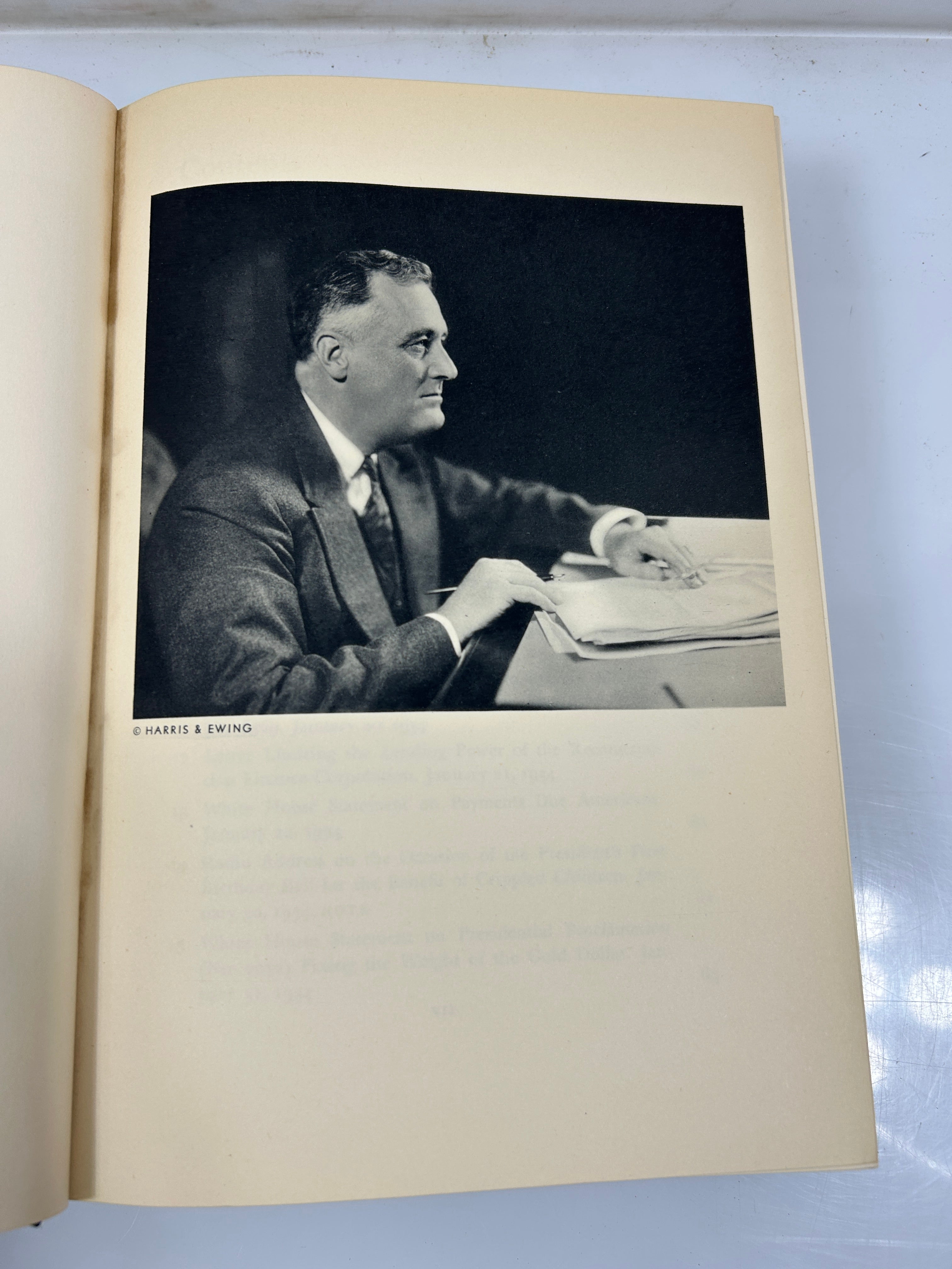 5 Vols The Public Papers & Addresses of FDR by Samuel I Rosenman 1938