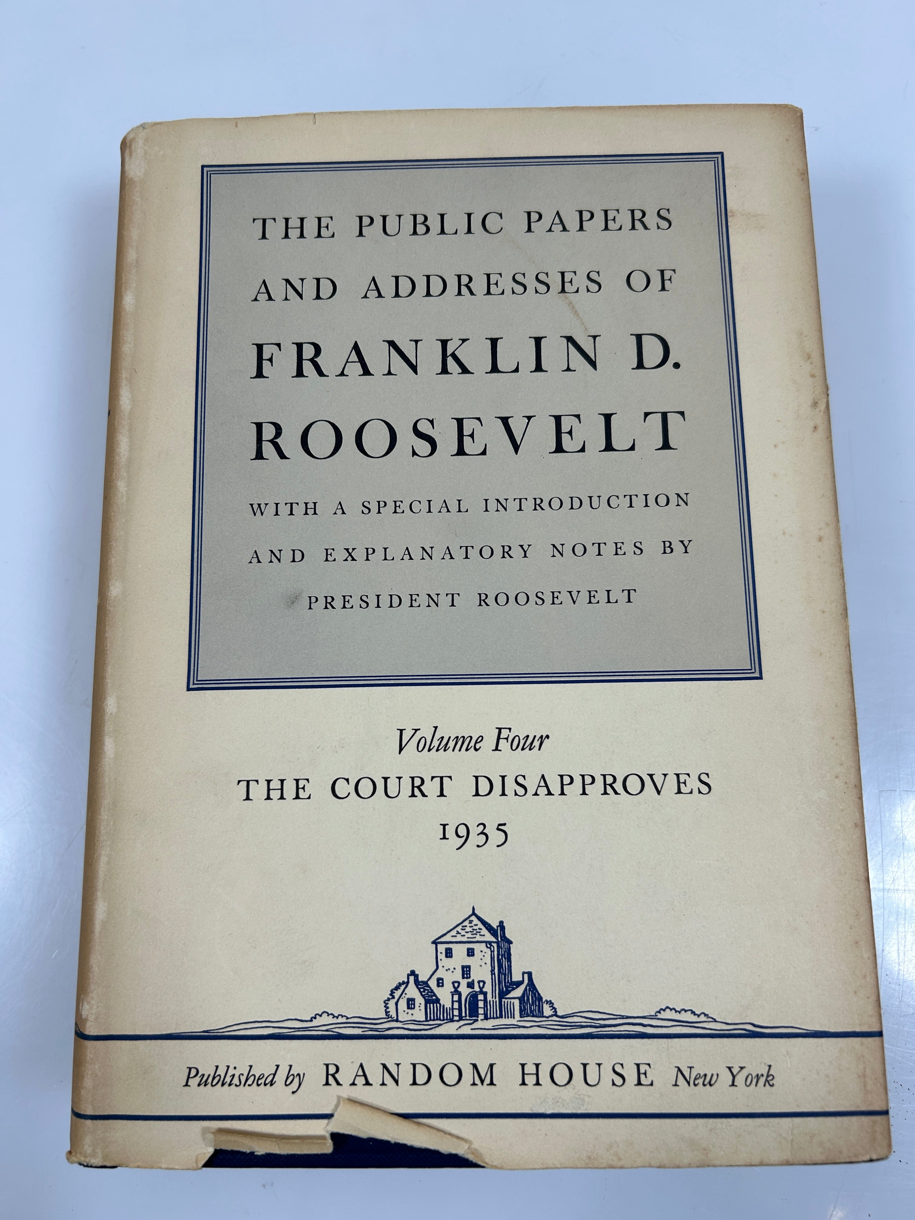 5 Vols The Public Papers & Addresses of FDR by Samuel I Rosenman 1938