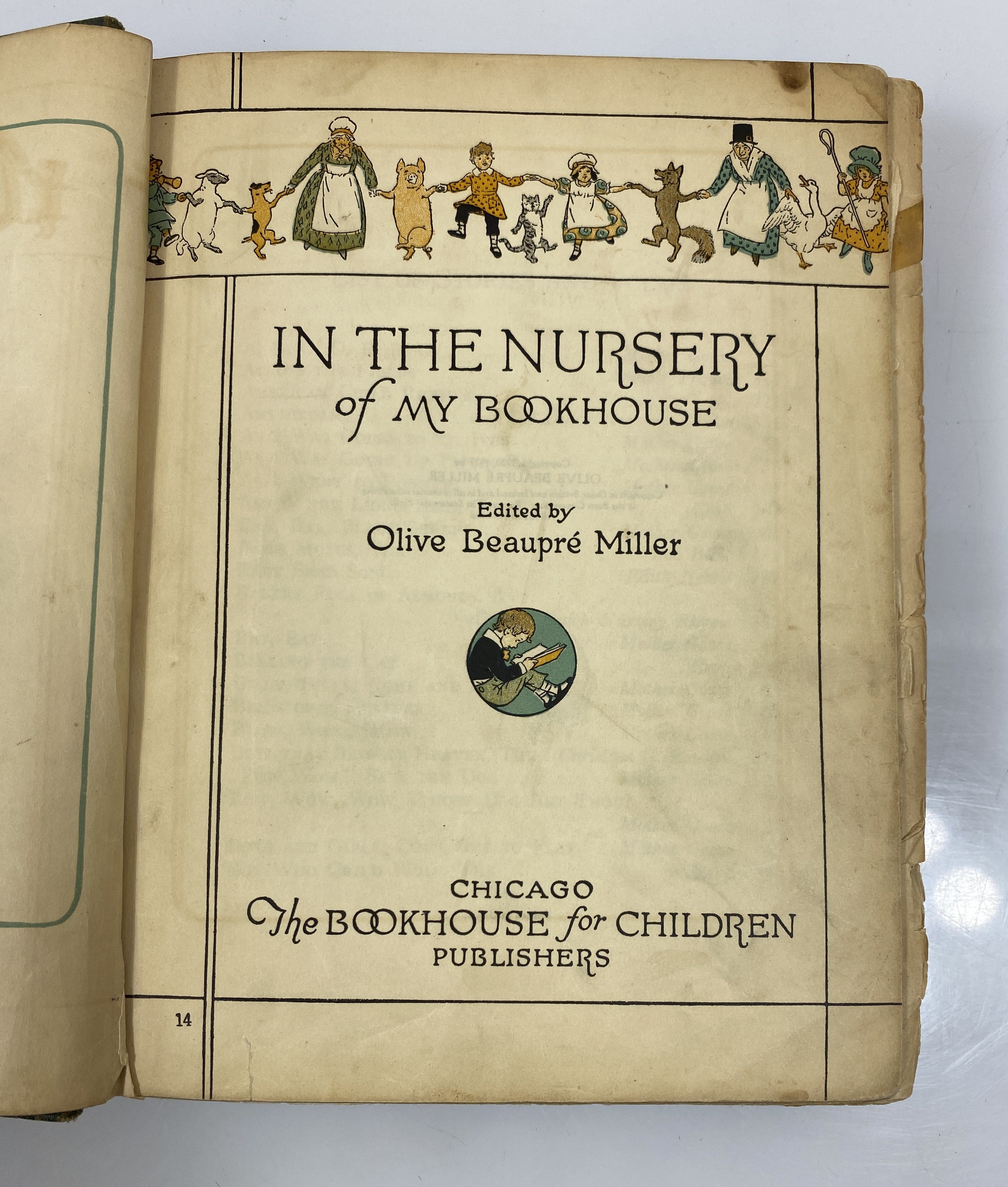 Set of 4: My Book House by Miller 1-4 1925-28 HC