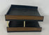 Vintage Eldon Industries 2 Tier Wood Grain Office Desk Organizer