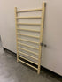 Vintage Wooden Baby Crib Side Panels (Set of 2) Cream Painted Wood *Parts*
