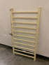 Vintage Wooden Baby Crib Side Panels (Set of 2) Cream Painted Wood *Parts*