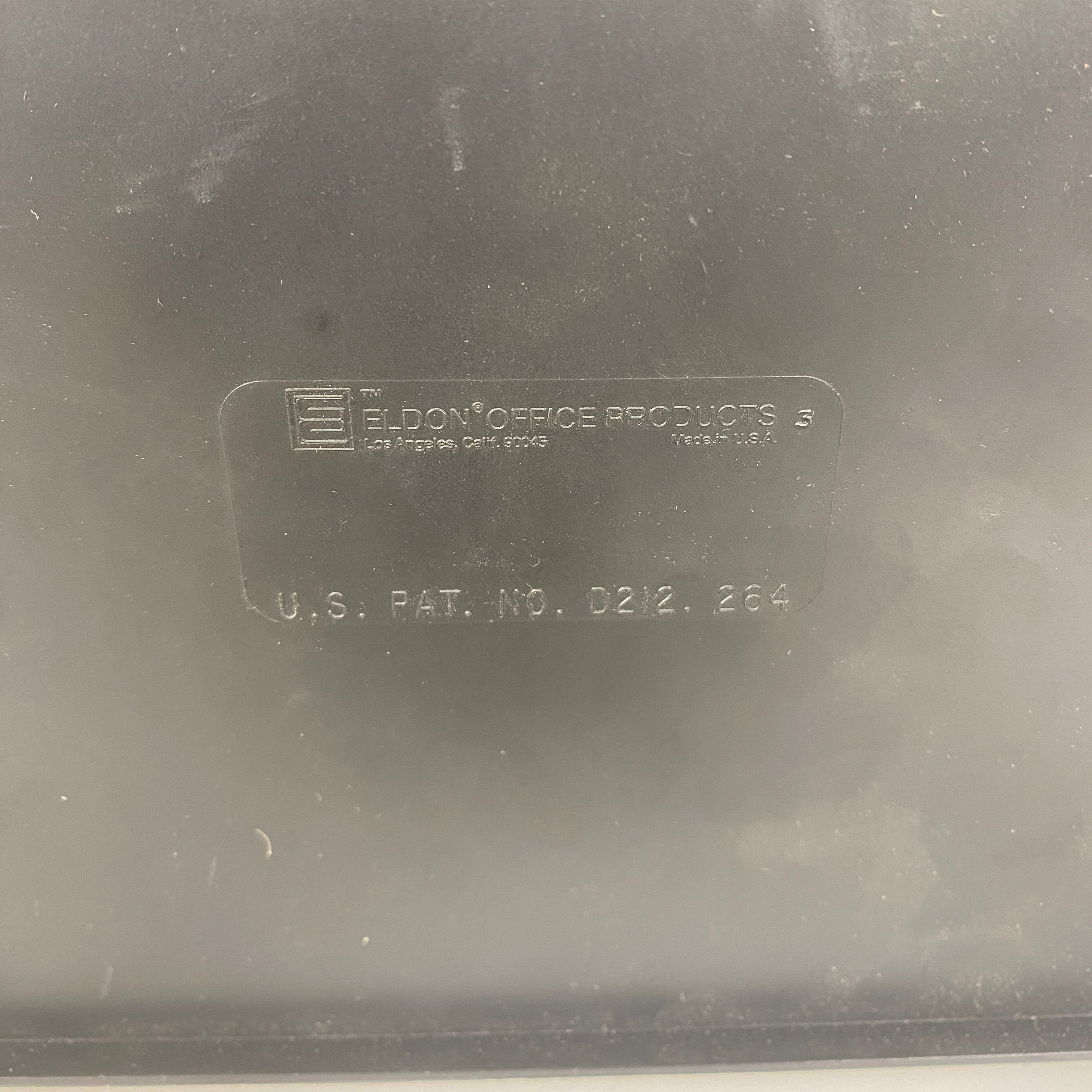 Vintage Eldon Industries 2 Tier Wood Grain Office Desk Organizer