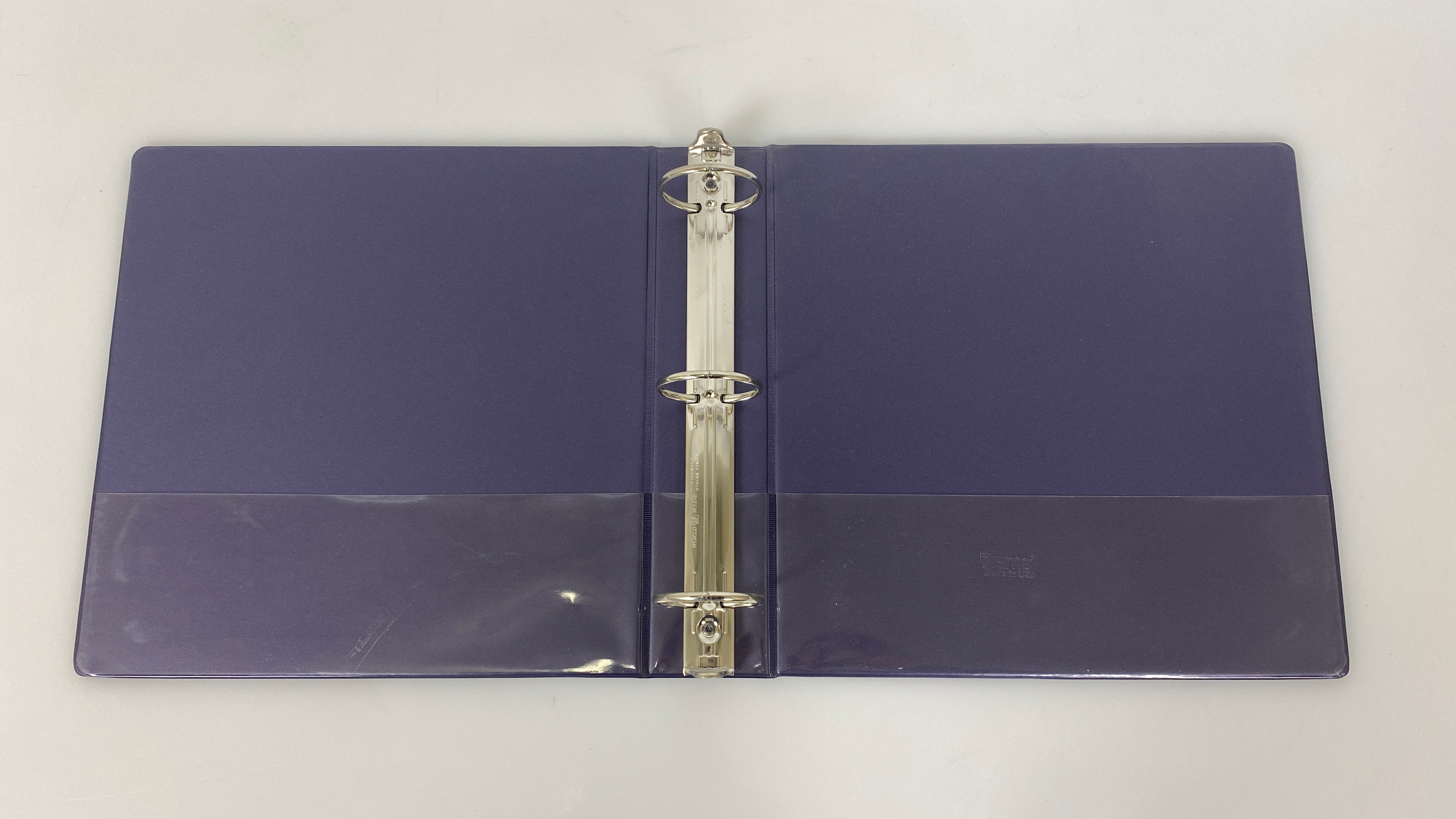 Samsill Navy Blue MSU 3-Ring Binder