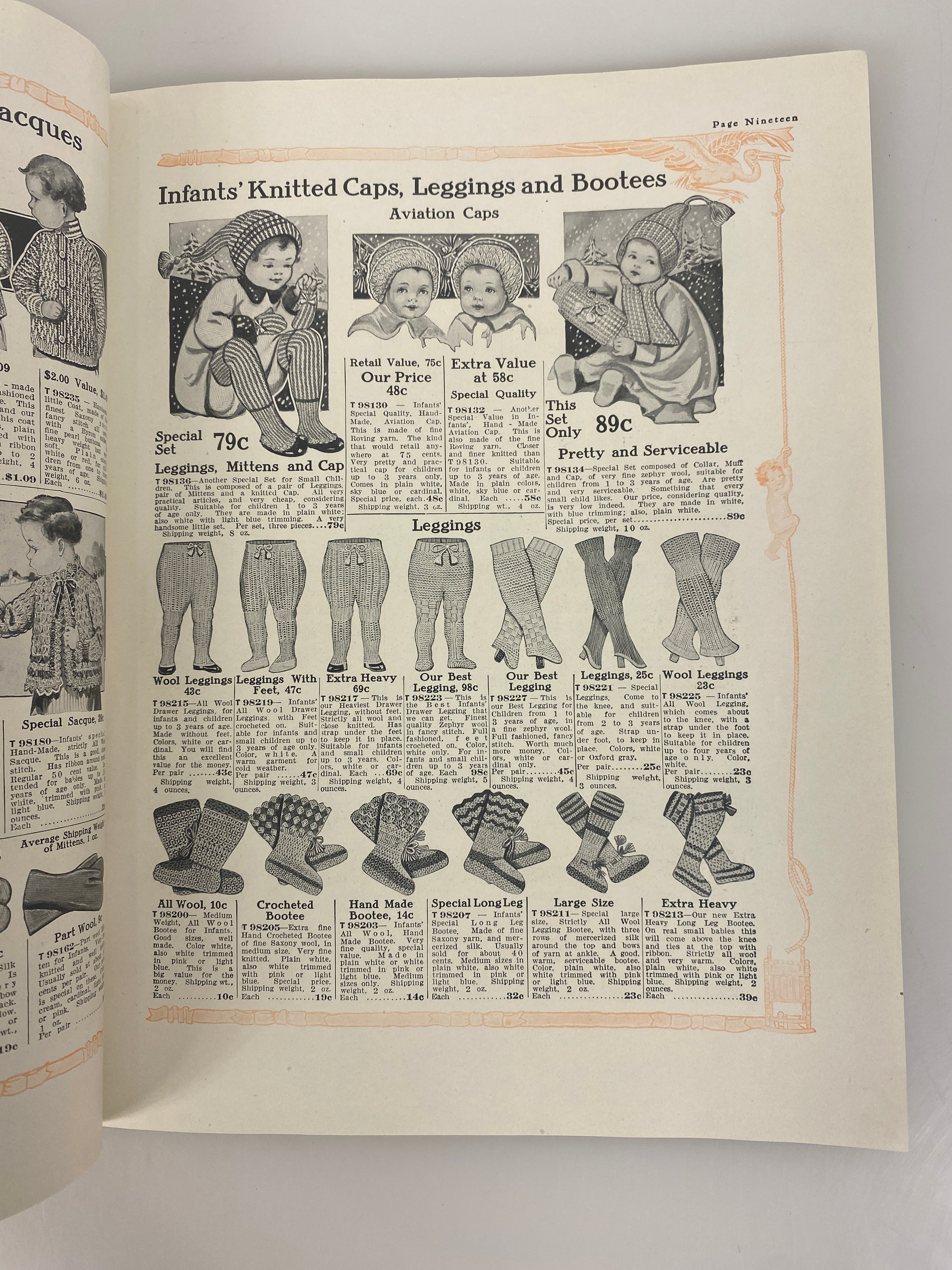 Montgomery Ward Baby Book vintage catalog 1900s-1910s