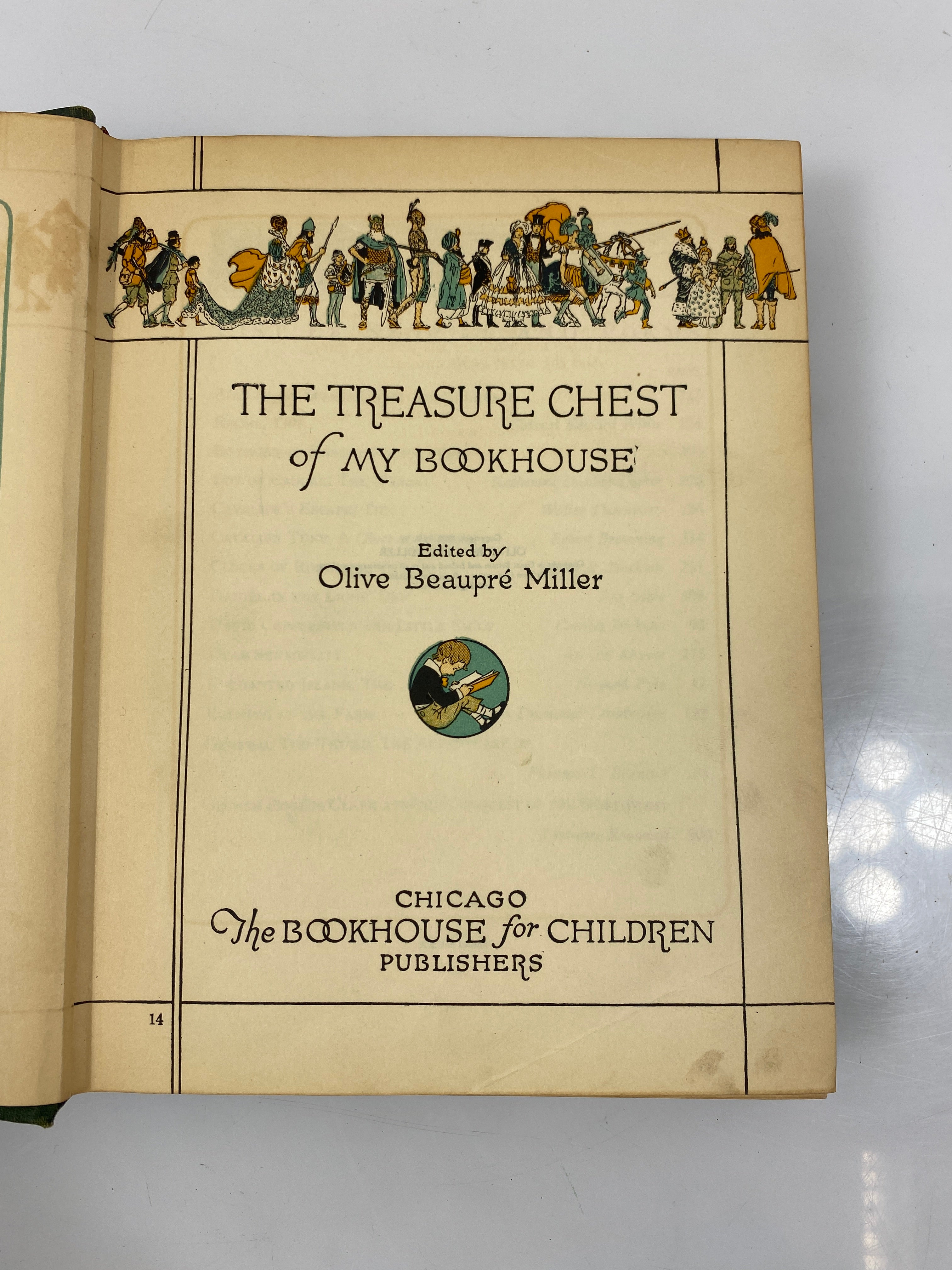 Set of 4: My Book House by Miller 1-4 1925-28 HC