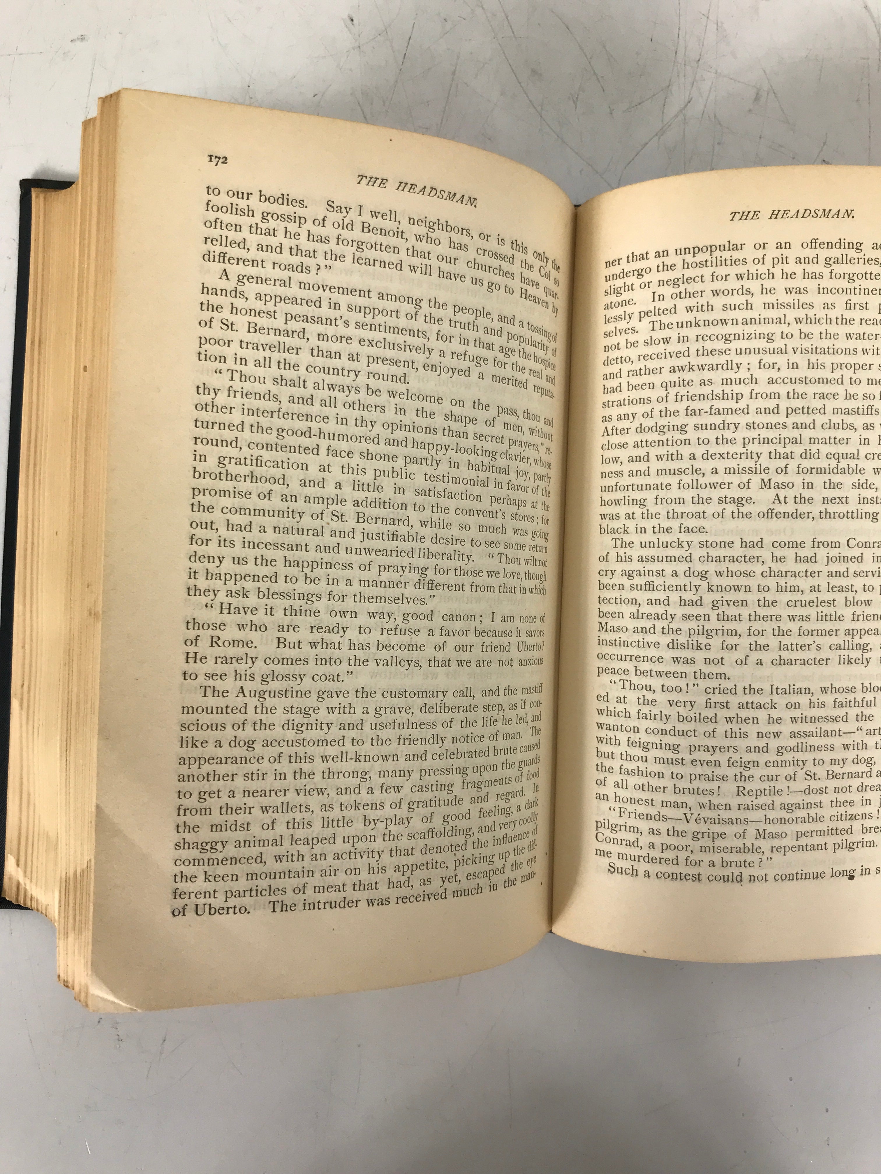 Lot of 3 J. Fenimore Cooper Antique Novels International Book Company HC