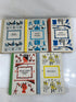 Lot of 5 Junior Deluxe Ed: Children's Classics Doubleday Illustrations 1956-58