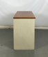 Cream Wooden Top Lateral File Cabinet