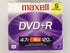 Maxell 4.7GB 120min DVD+R, 5-Pack