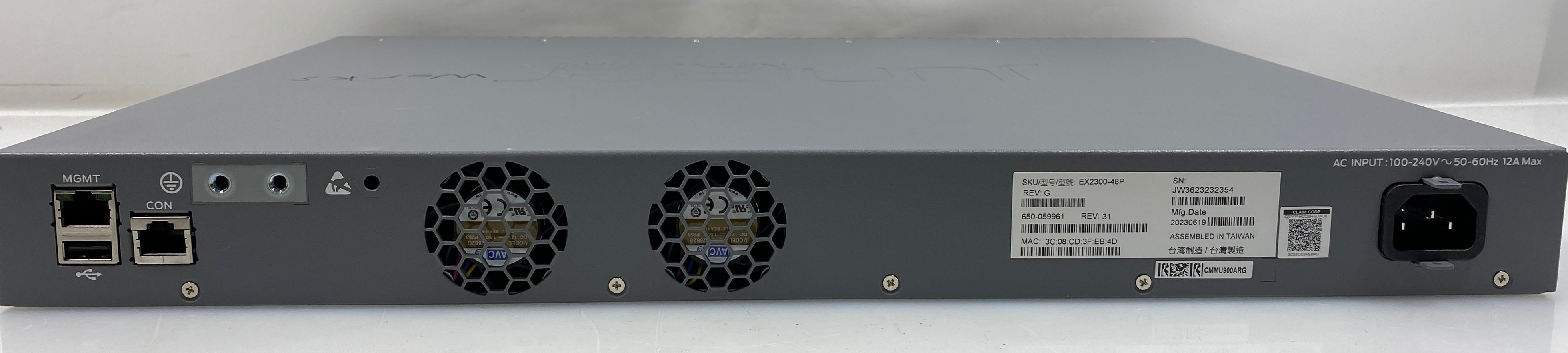 Juniper Networks EX2300-48P Ethernet Switch PoE+