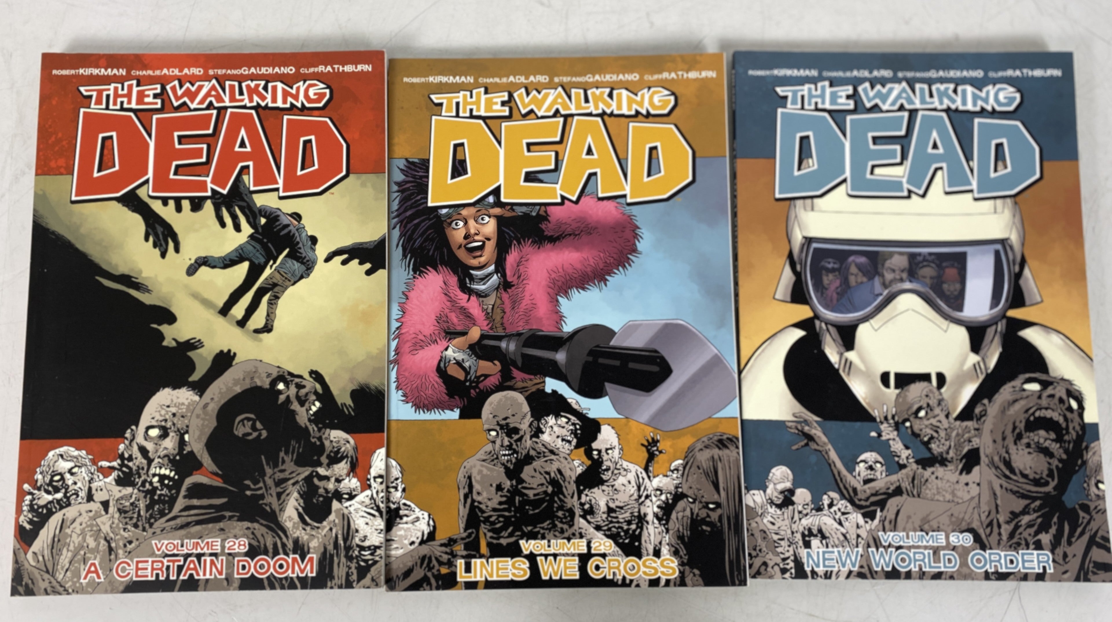 Lot of 3 Walking Dead Graphic Novels 28, 29, 30 SC