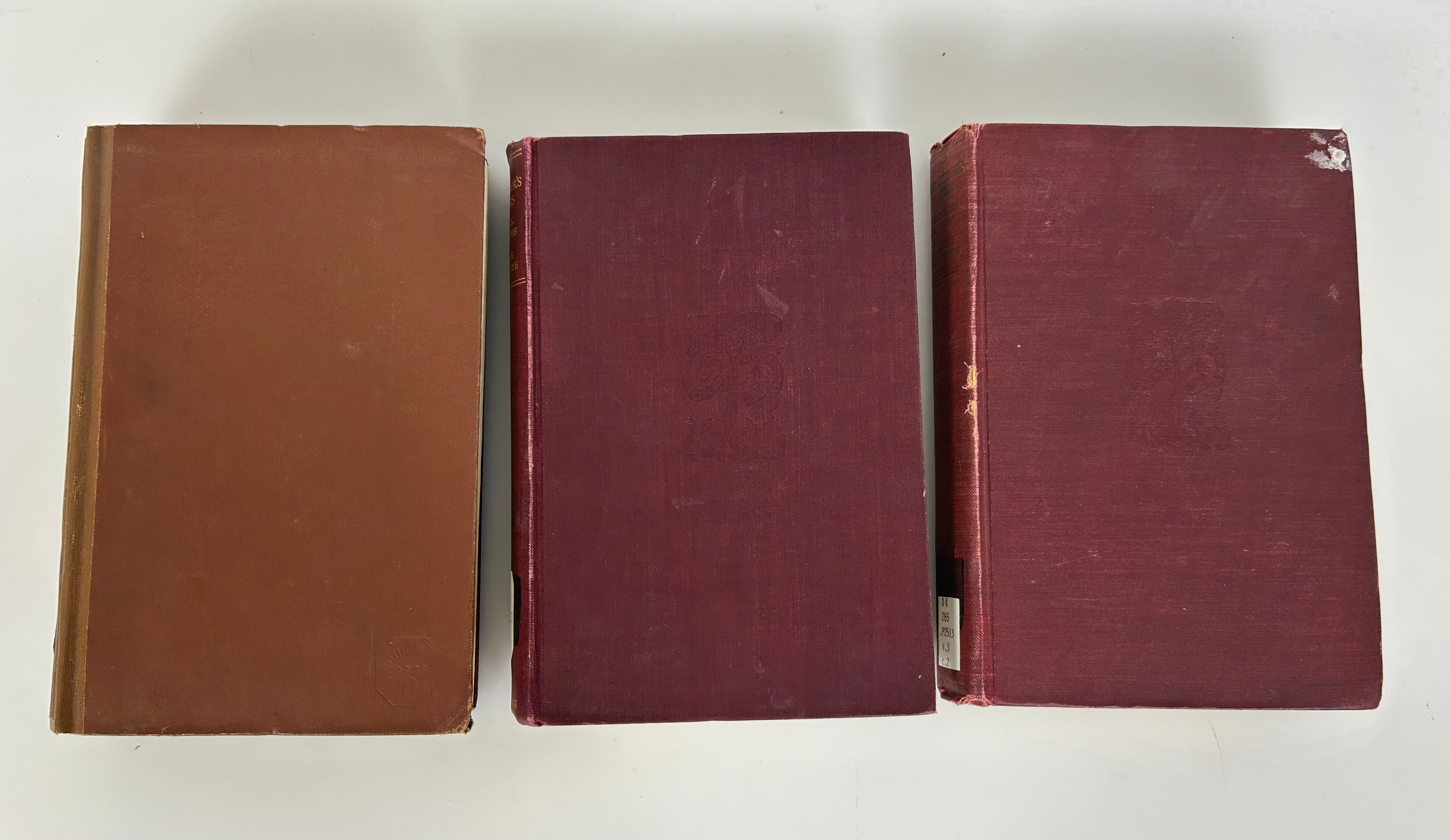 3 Volumes: An Ambassador's Memoirs (of the Russian Court)  Ex-Library HC