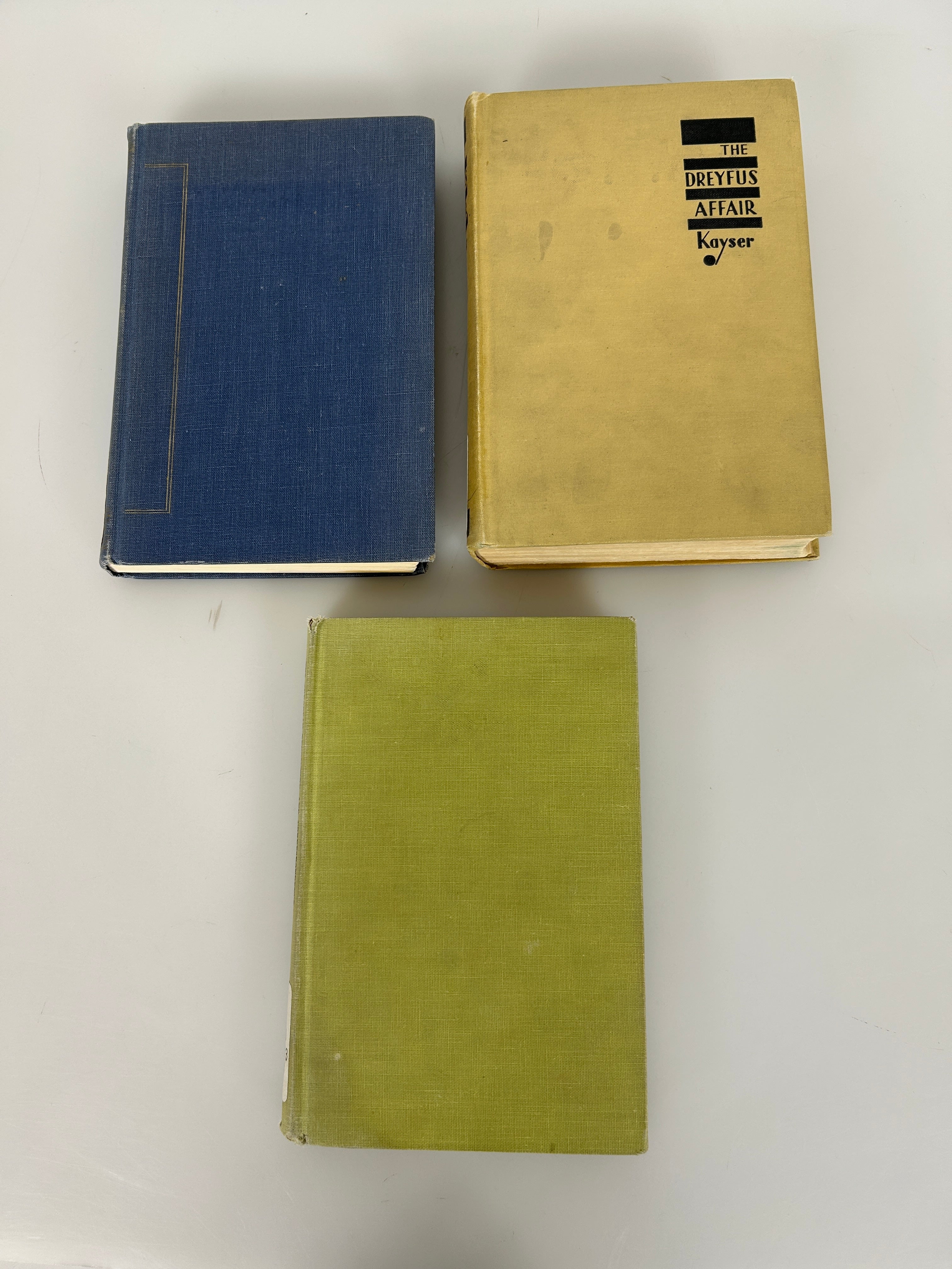3 French History: Dreyfus Affair/French Revolution/de Tocqueville Ex-Library HC