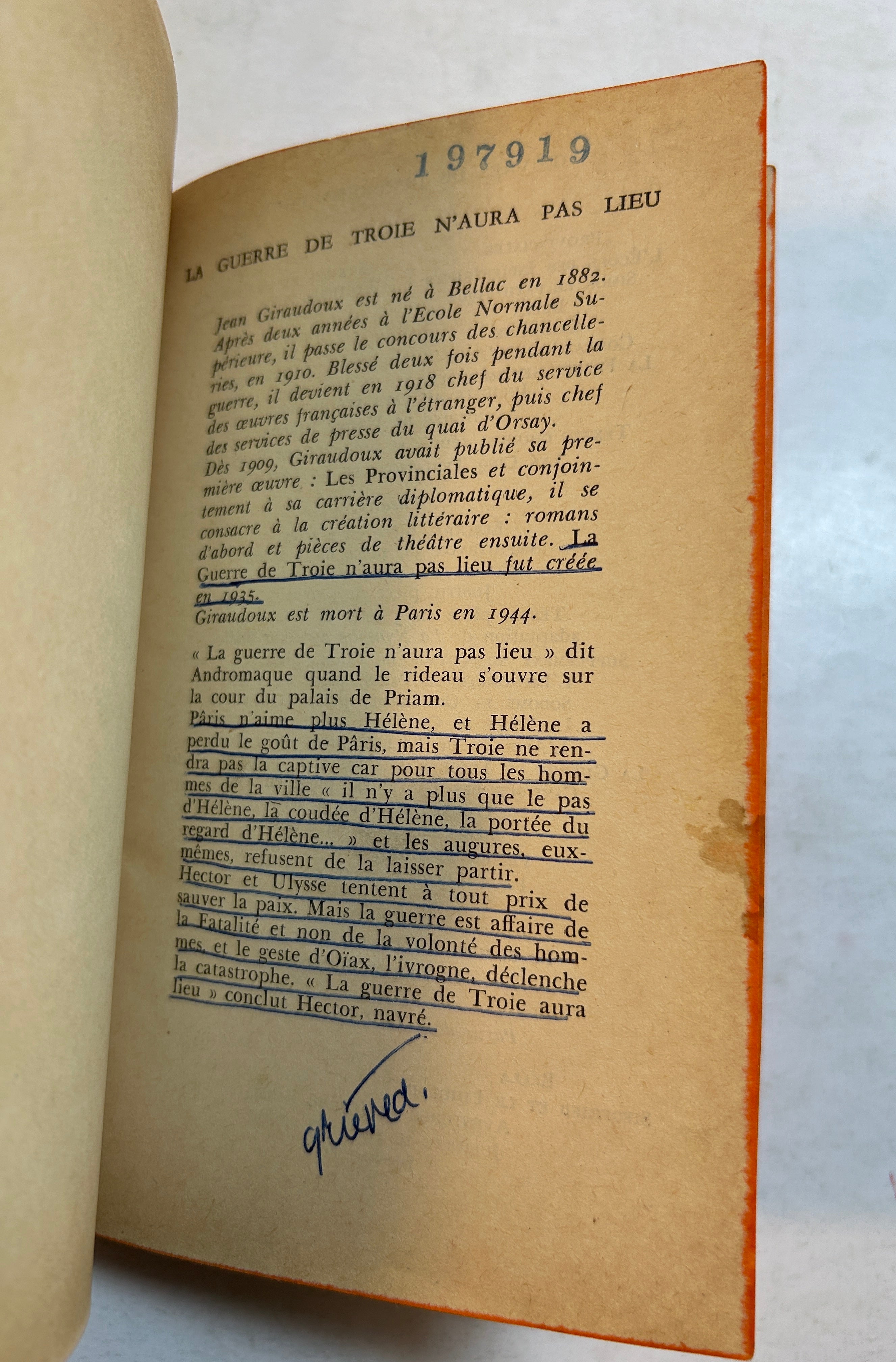 Lot Of 5 1960-70s French Livre De Poche Novels SC