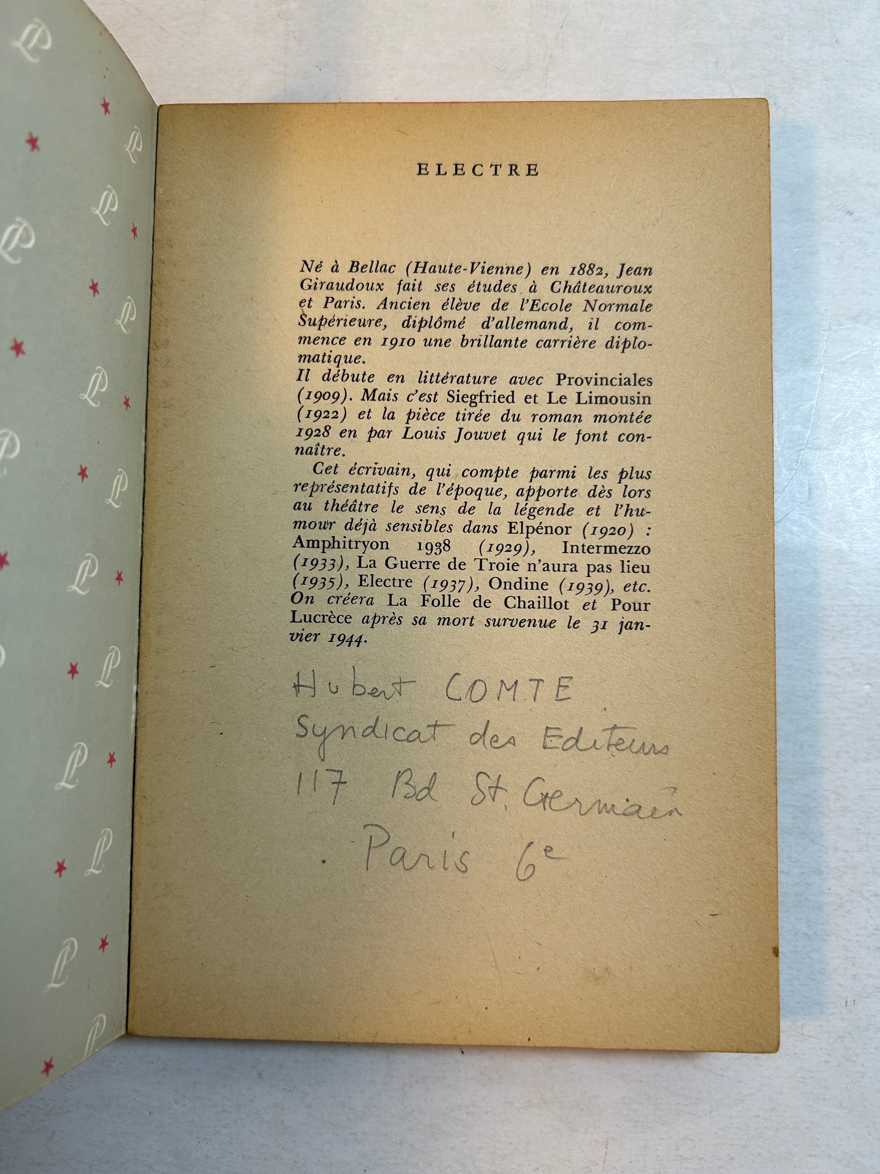 Lot Of 5 1960-70s French Livre De Poche Novels SC