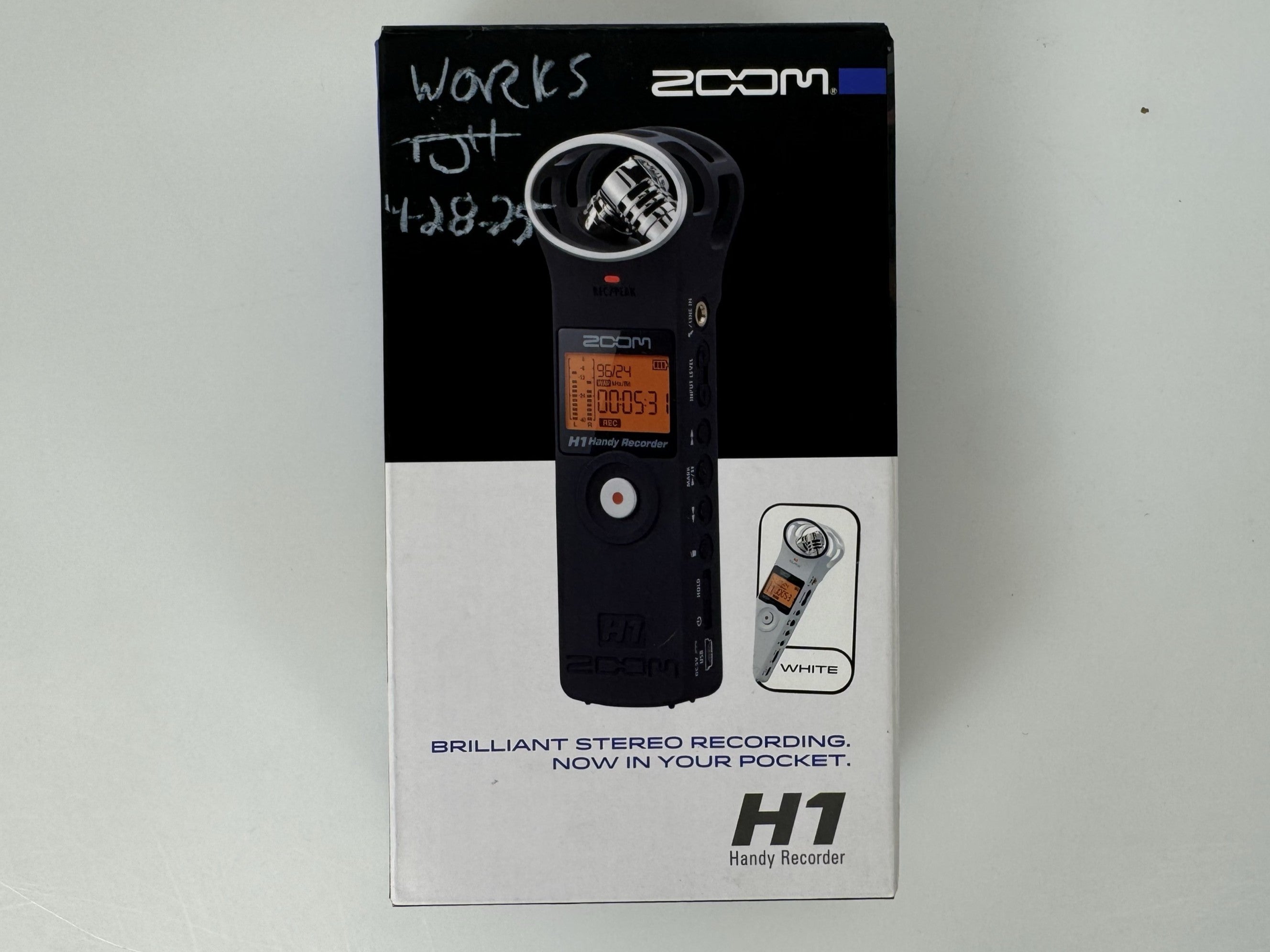Zoom H1 Handy Recorder Voice Recorder