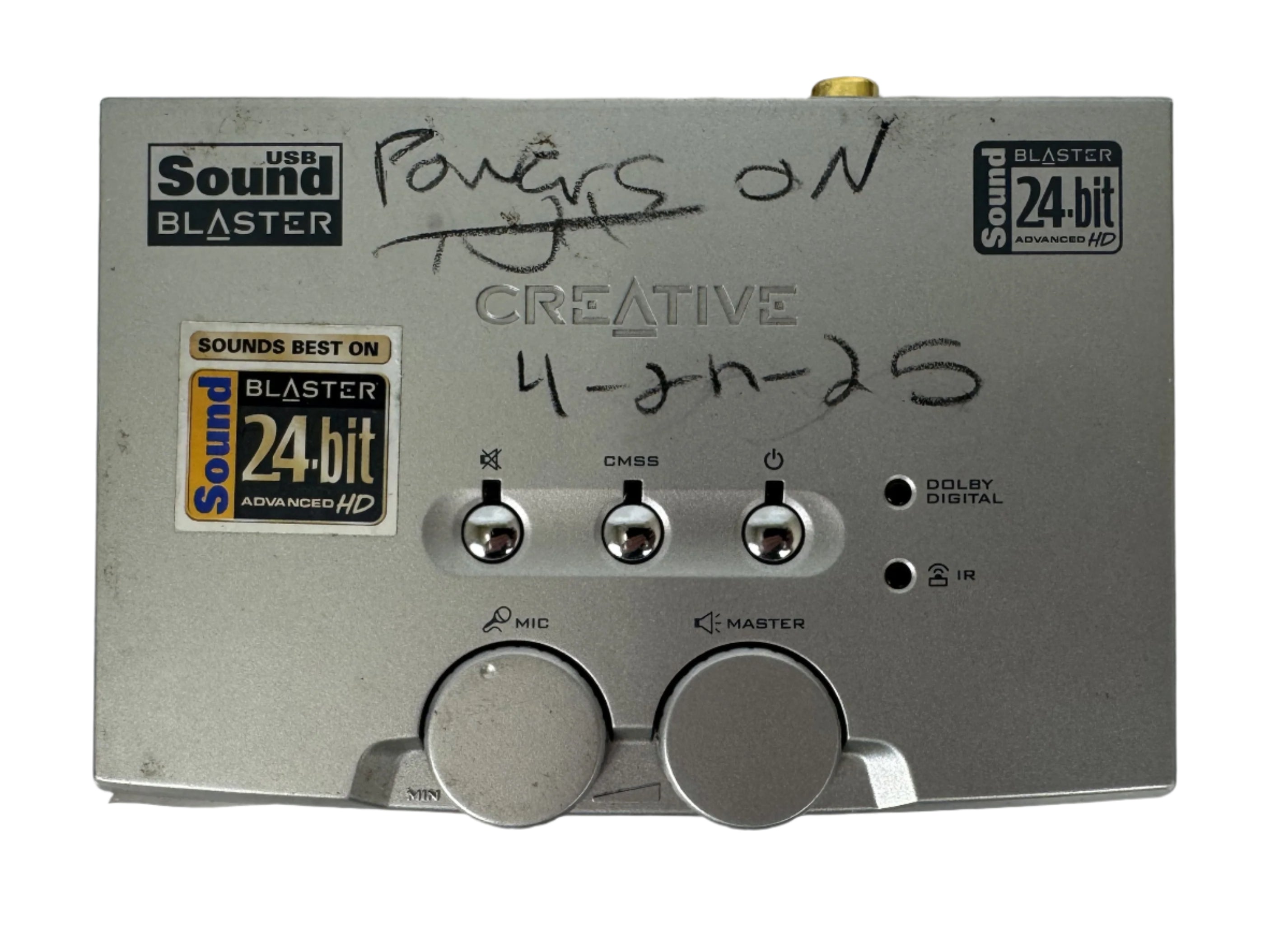 Creative SB0300 Sound Blaster Audigy USB 2.0 Sound Card