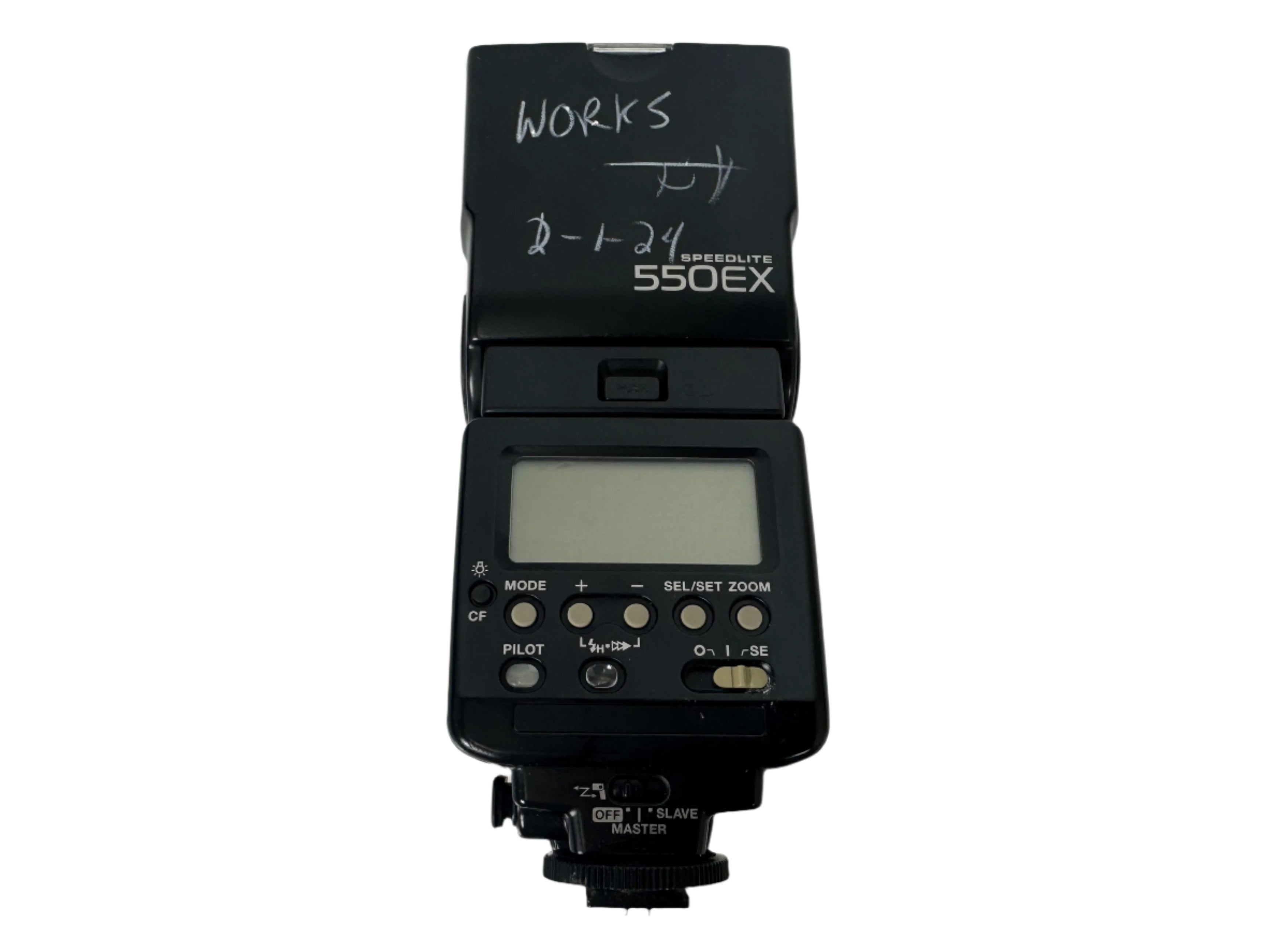 Canon Speedlite 550EX Shoe Mount Flash