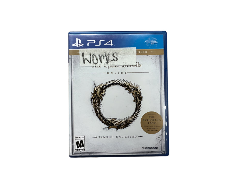 The Elder Scrolls Online PlayStation 4