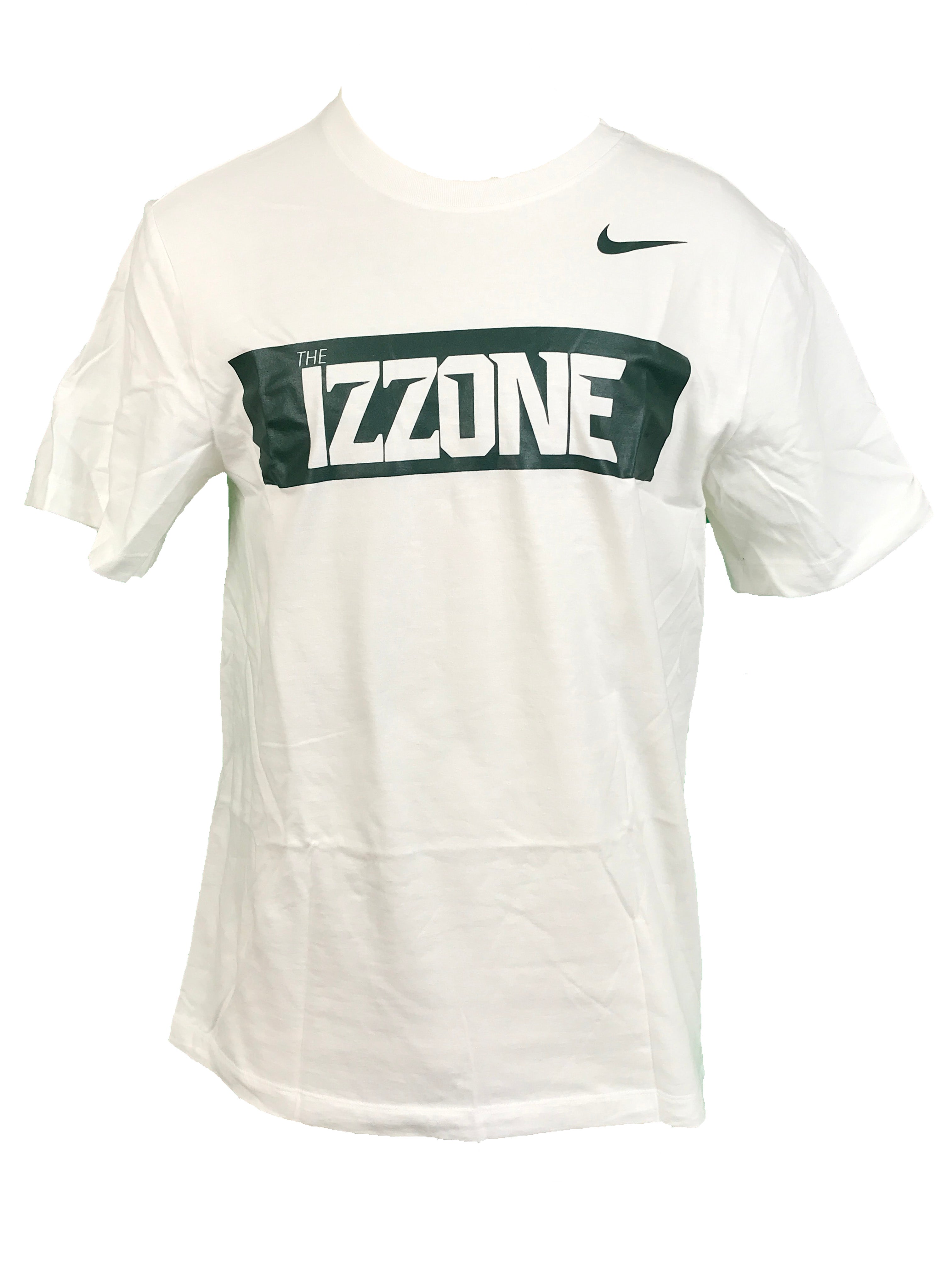 Nike White 2021 The Izzone MSU Basketball T-Shirt Men's Size S
