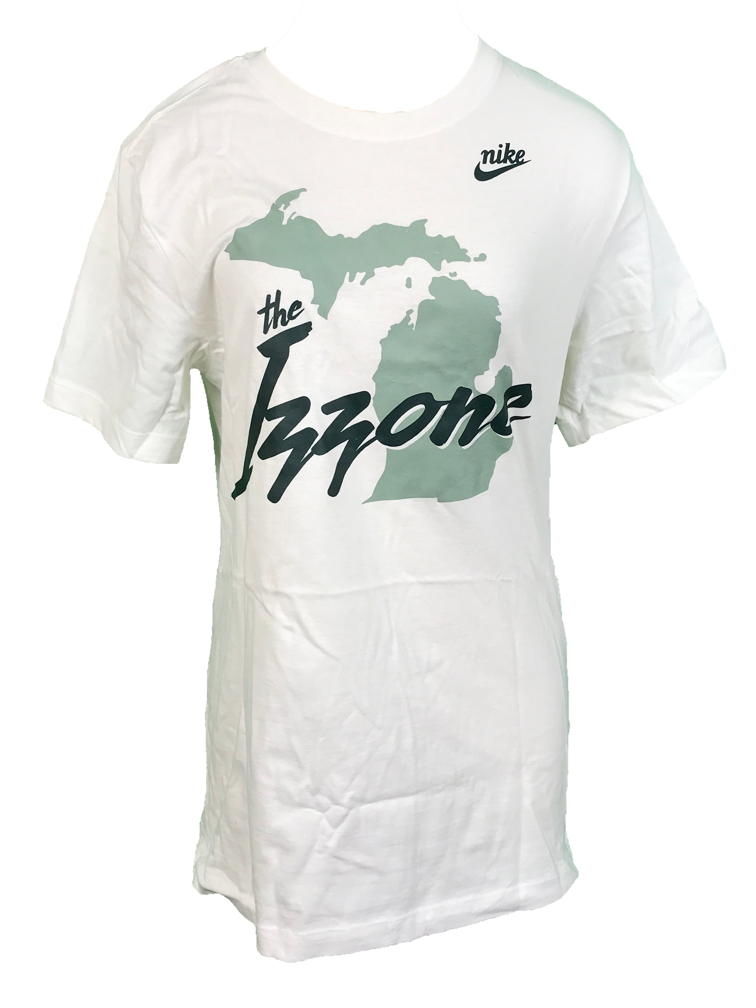 Nike White 2022 The Izzone MSU Basketball T-Shirt Men's Size S