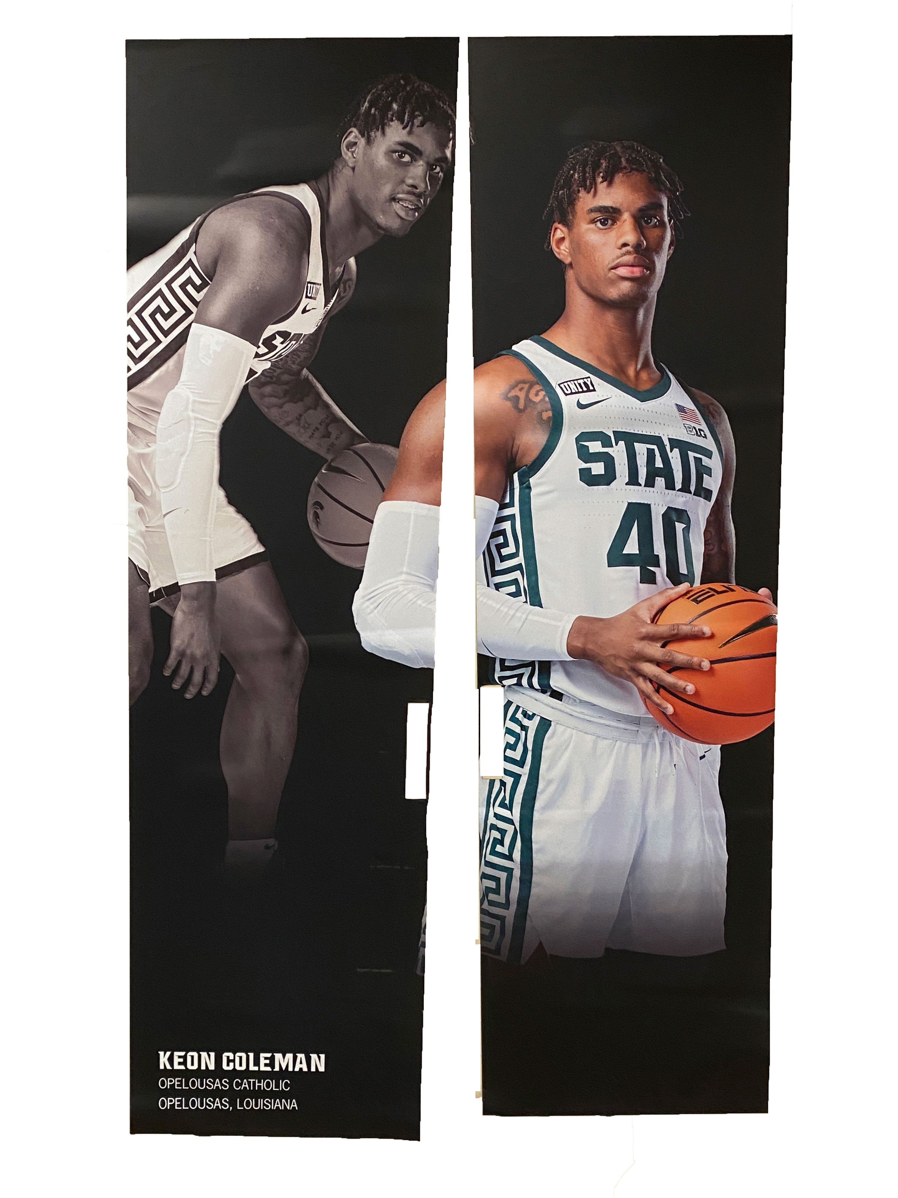 Keon Coleman Basketball Locker Magnets